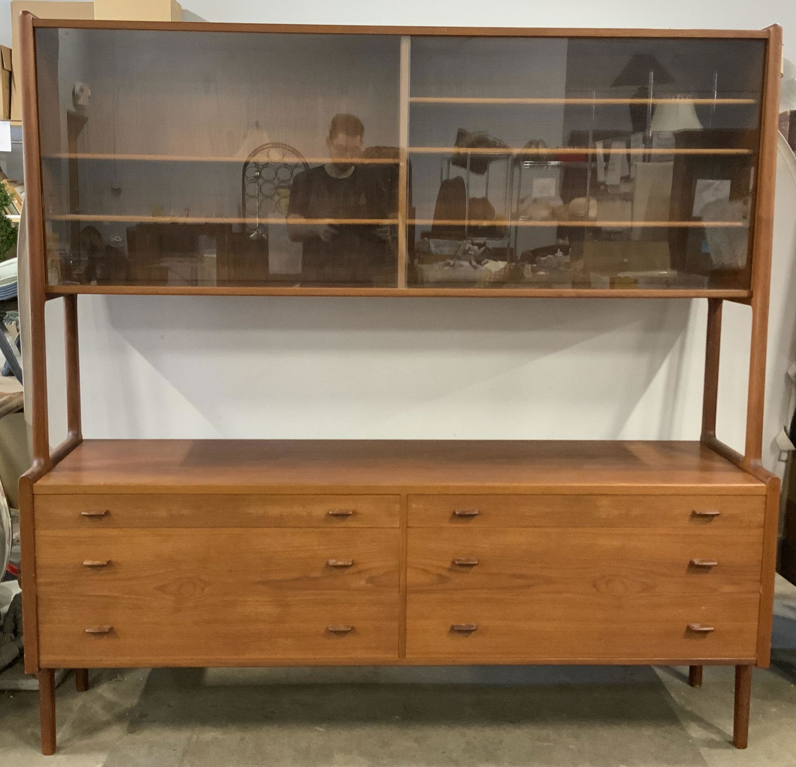 Vintage MCM Danish Hutch & Sideboard (1 of 16)