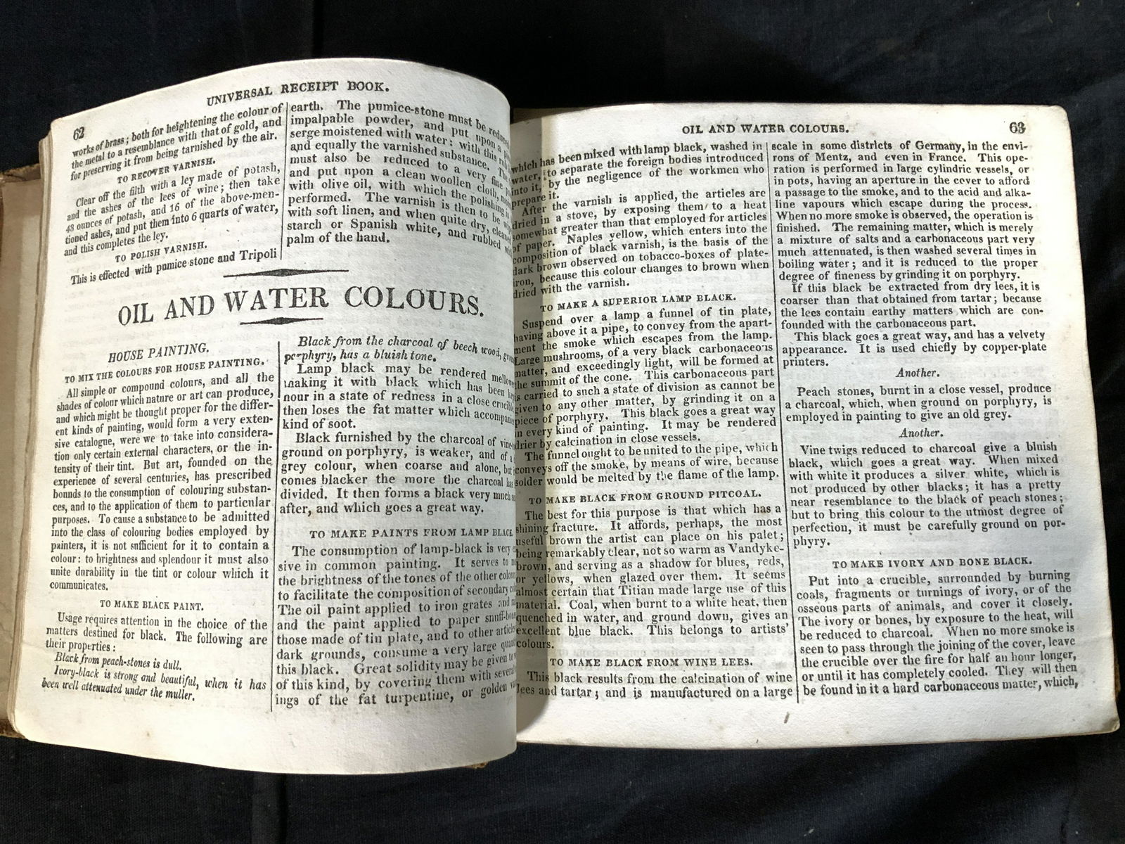 Antique Leather Bound Operative Cyclopaedia, 1823 (1 of 9)