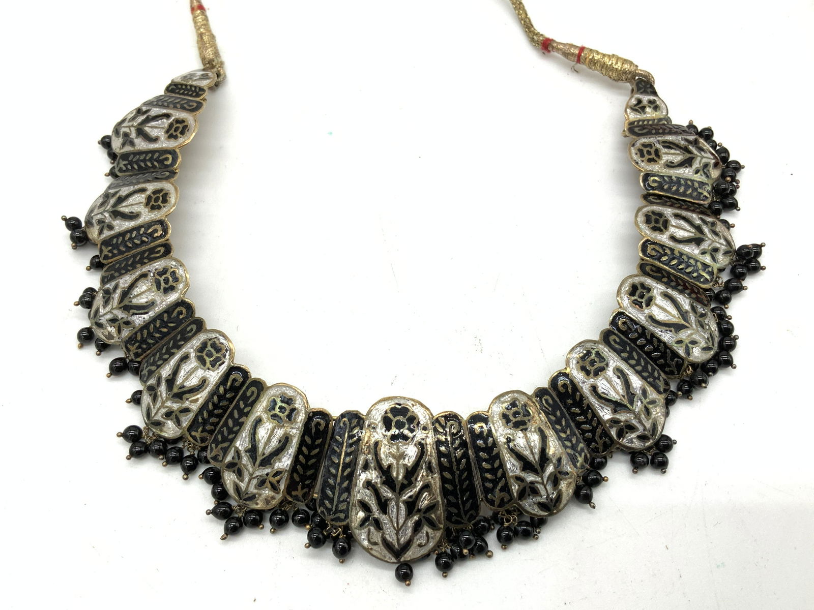 Handmade Vintage Enamel Jewelry Set 2, Org Box (1 of 16)