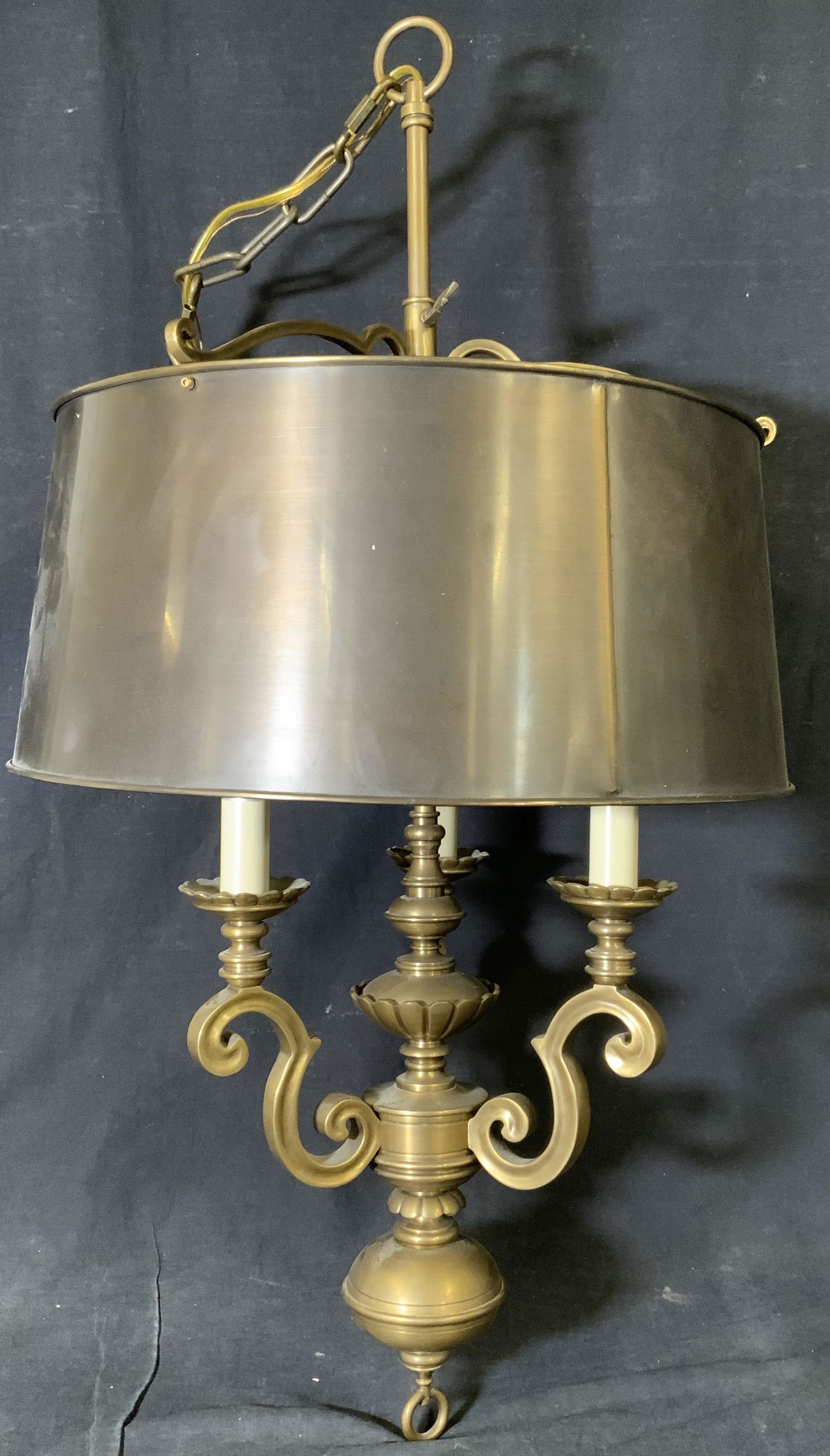 Vintage DECORATIVE CRAFTS Brass Chandelier (1 of 10)