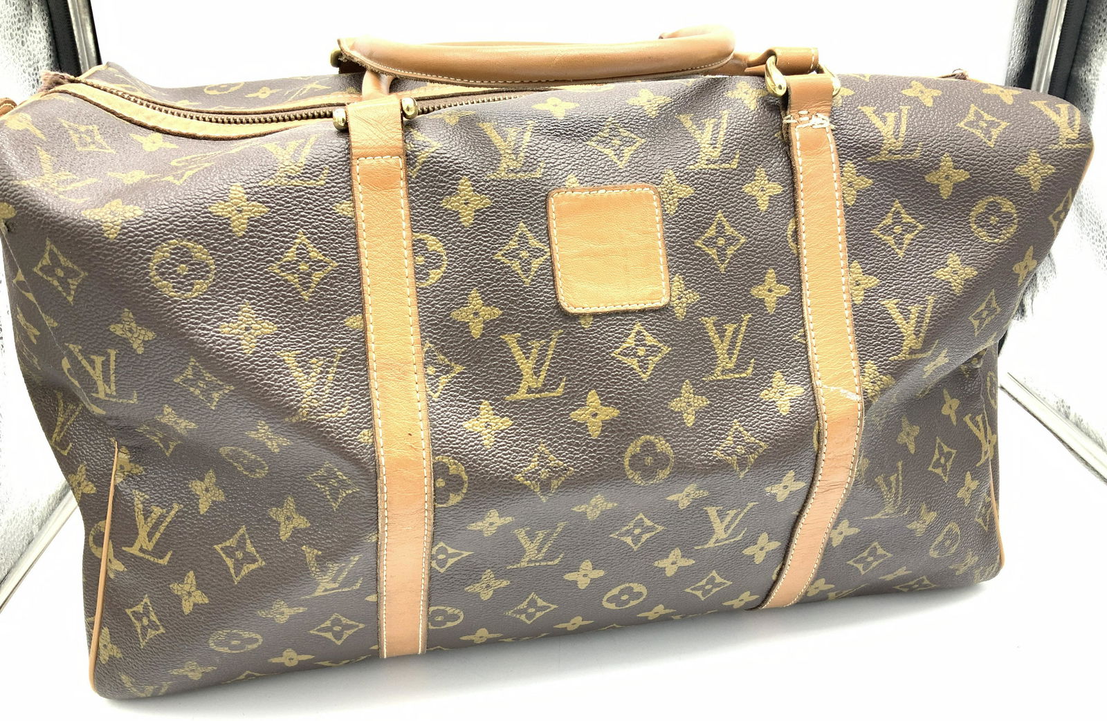 Authentic LOUIS VUITTON Top Handle Duffle Bag (1 of 10)