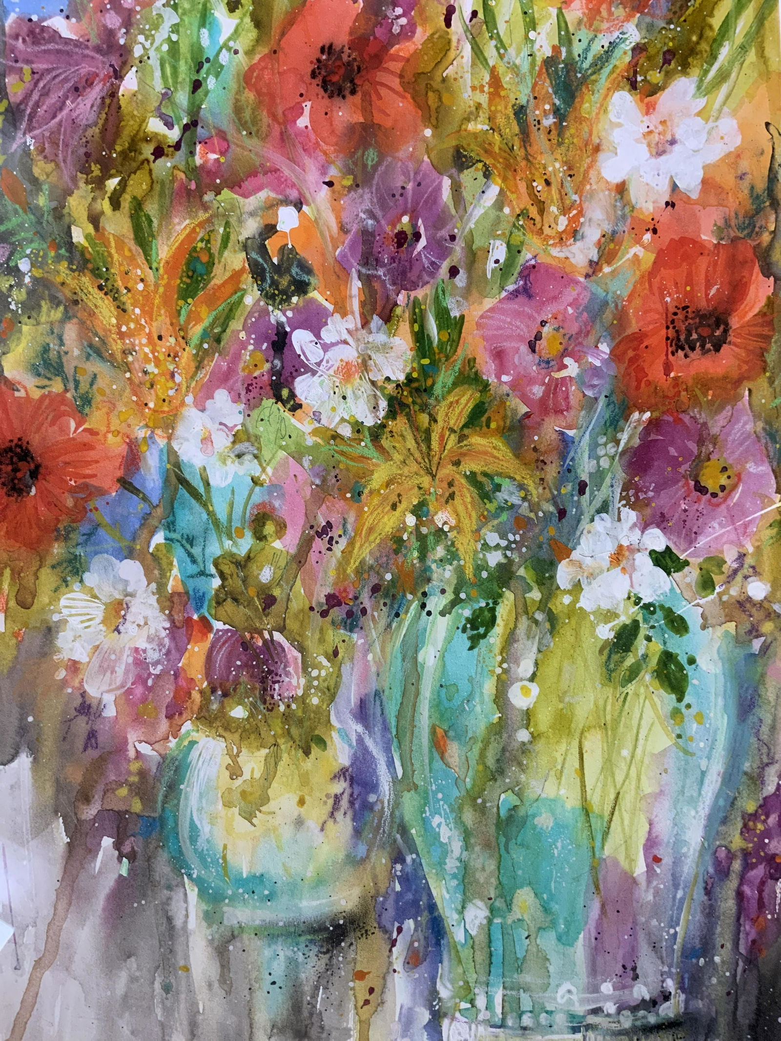 PATIENCE E HALEY Signed Watercolor Painting (1 of 11)