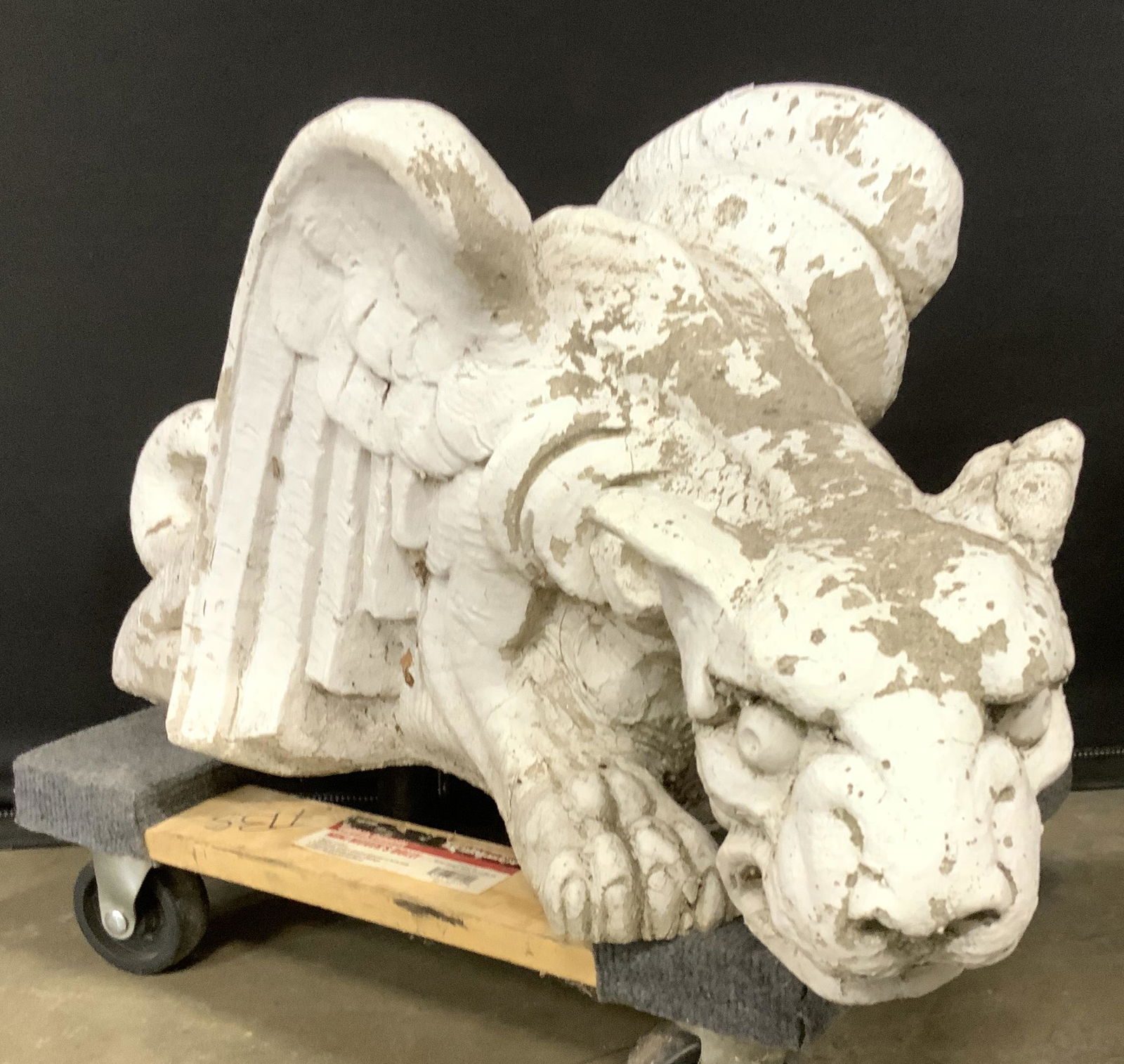 Collectible Cement Gargoyle Lawn Ornament (1 of 12)