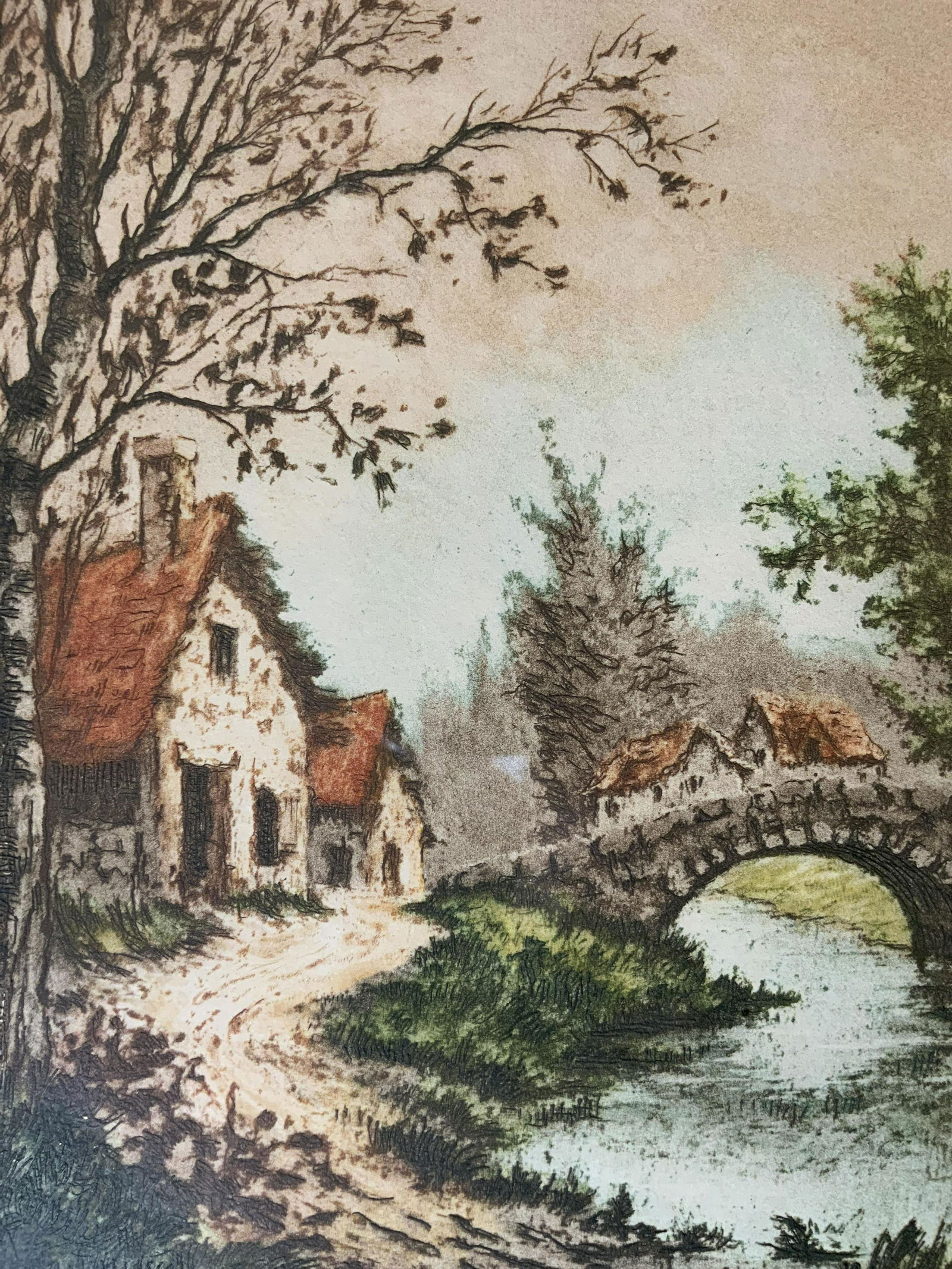 SIDNEY Z LUCAS Etching (1 of 8)