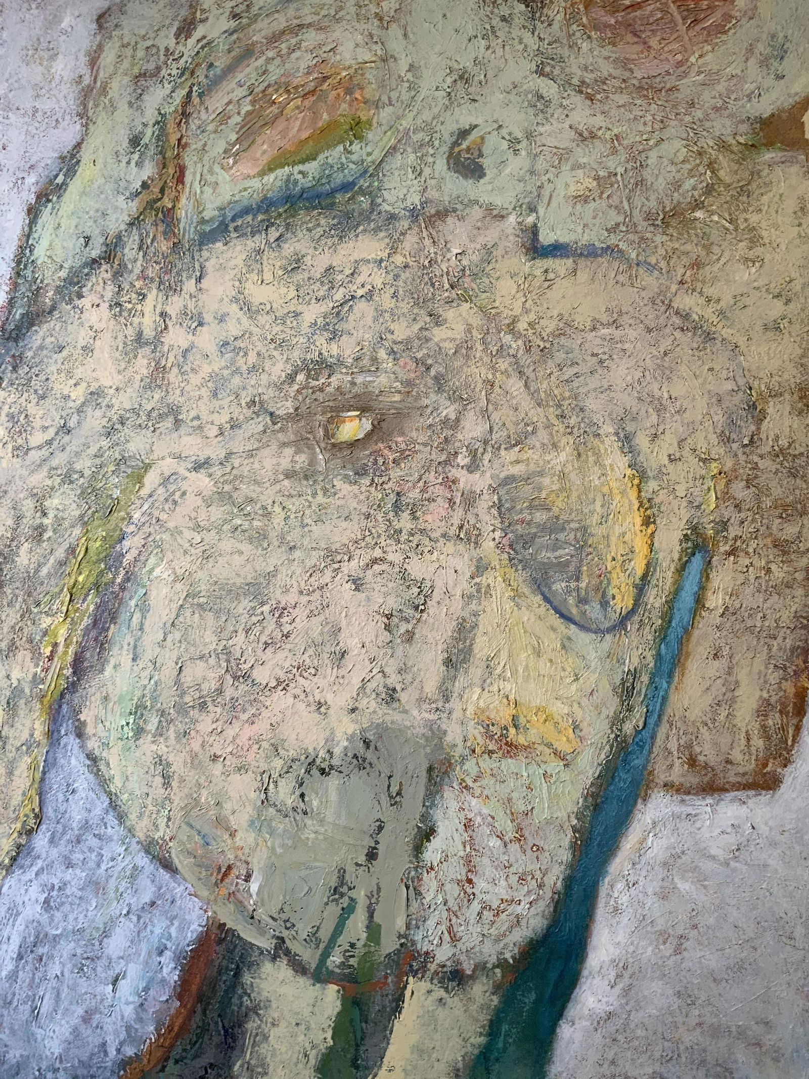 KIYOKO SAKAI Signed Acrylic on Canvas 1991 (1 of 11)