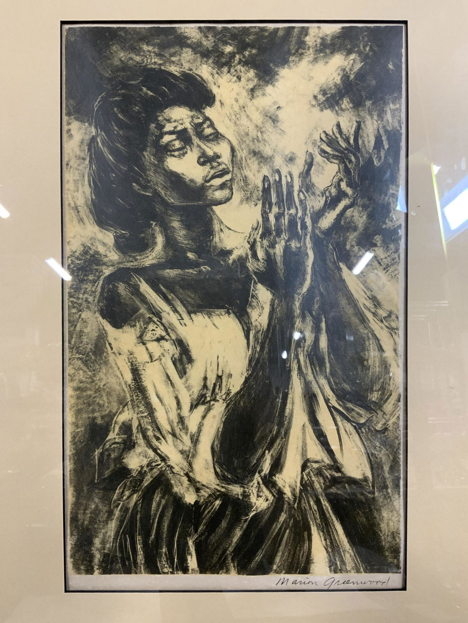 MARION GREENWOOD Signed Lithograph (1 of 13)