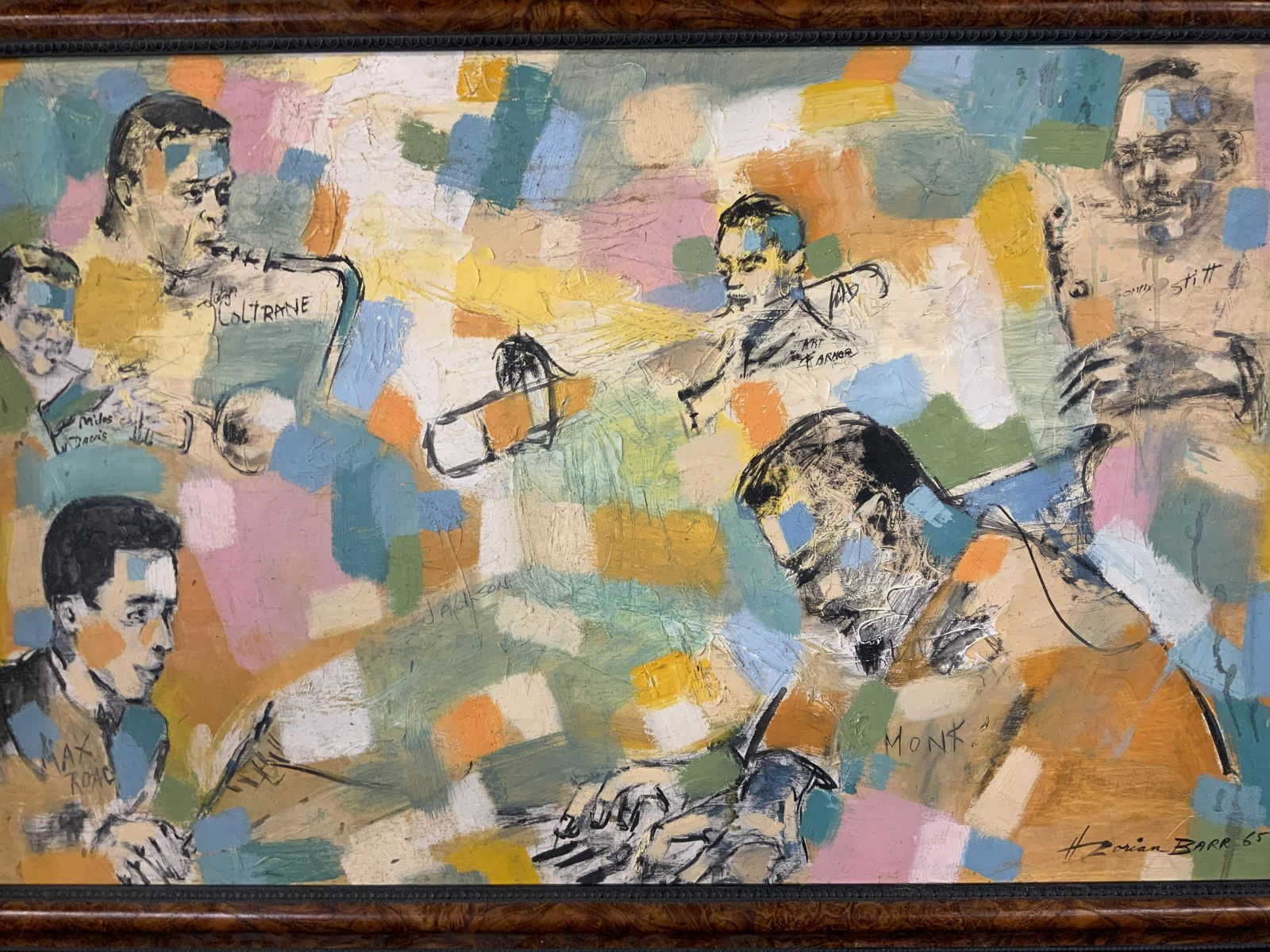 HELEN ZORIAN BARR Signed Oil on Canvas (1 of 14)