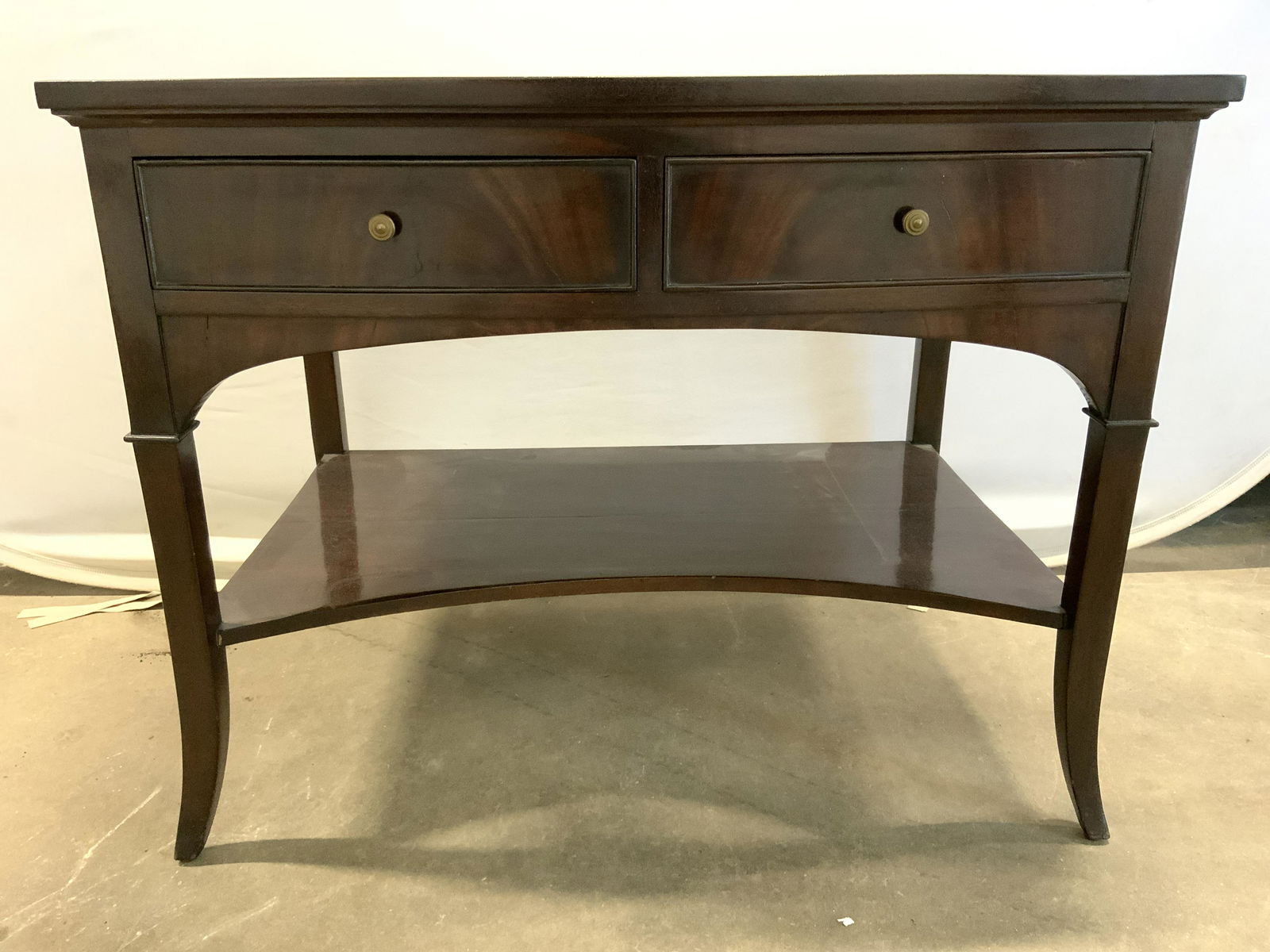 DESSINFOURNIR Wooden Hallway Table W Drawers (1 of 10)