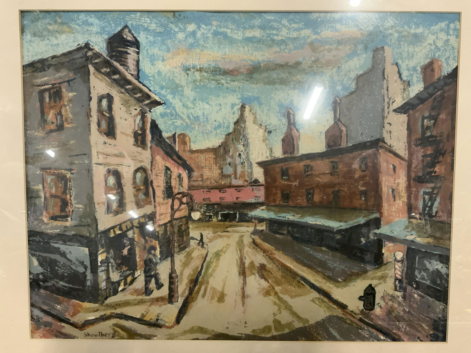 HARRY SHOULBERG Signed Serigraph (1 of 13)