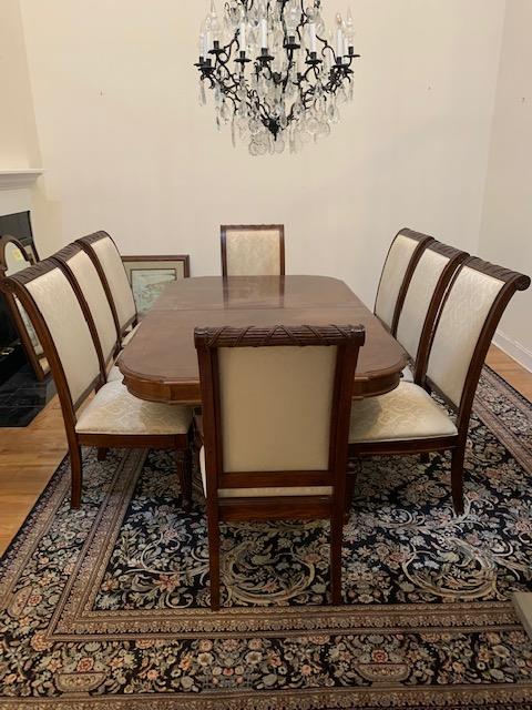 Set 8 Upholstered STANLEY FURNITURE Dining Chairs (1 of 16)