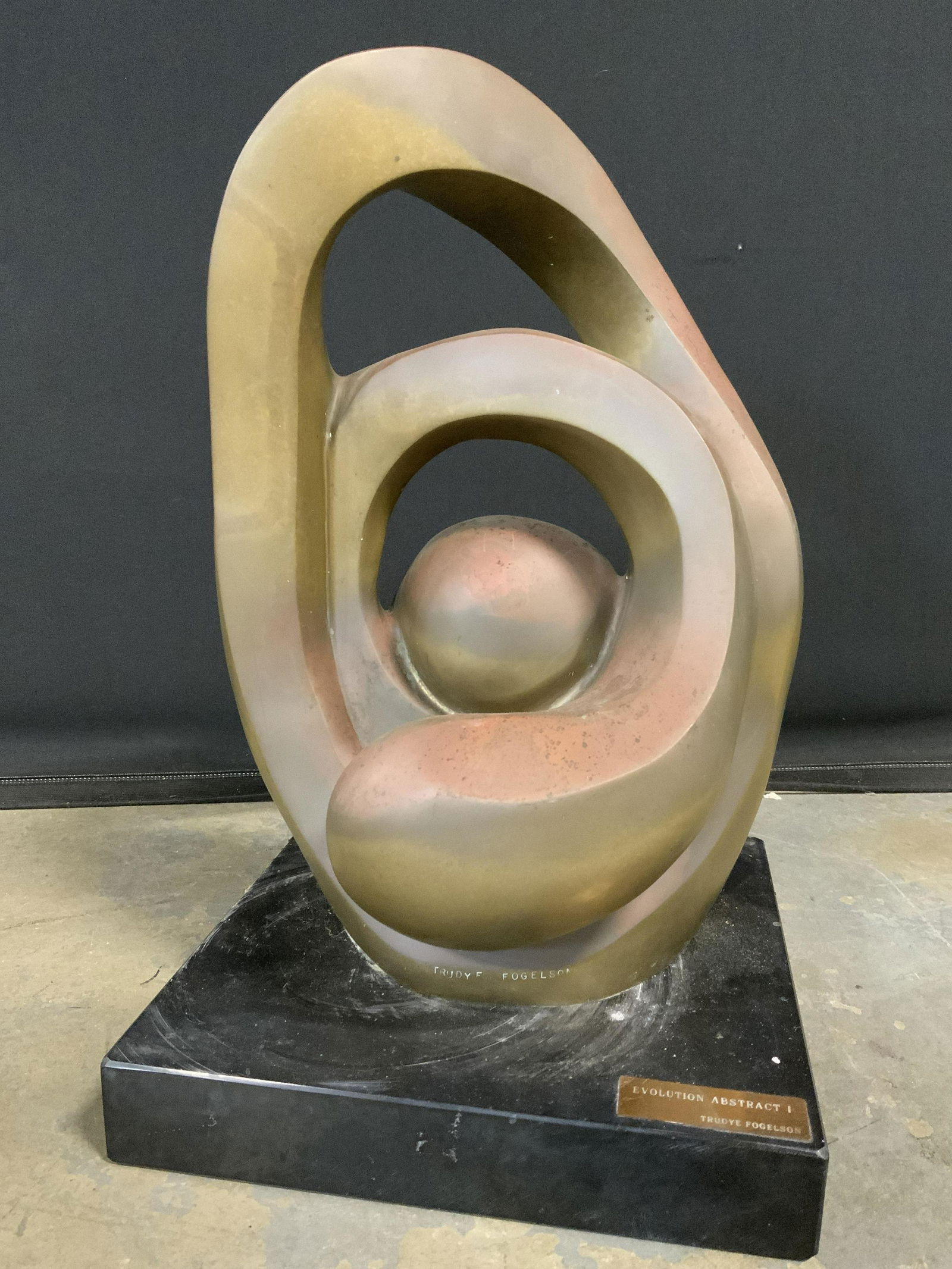 EVOLUTION ABSTRACT Bronze Sculpt TRUDYE FOGELSON (1 of 12)