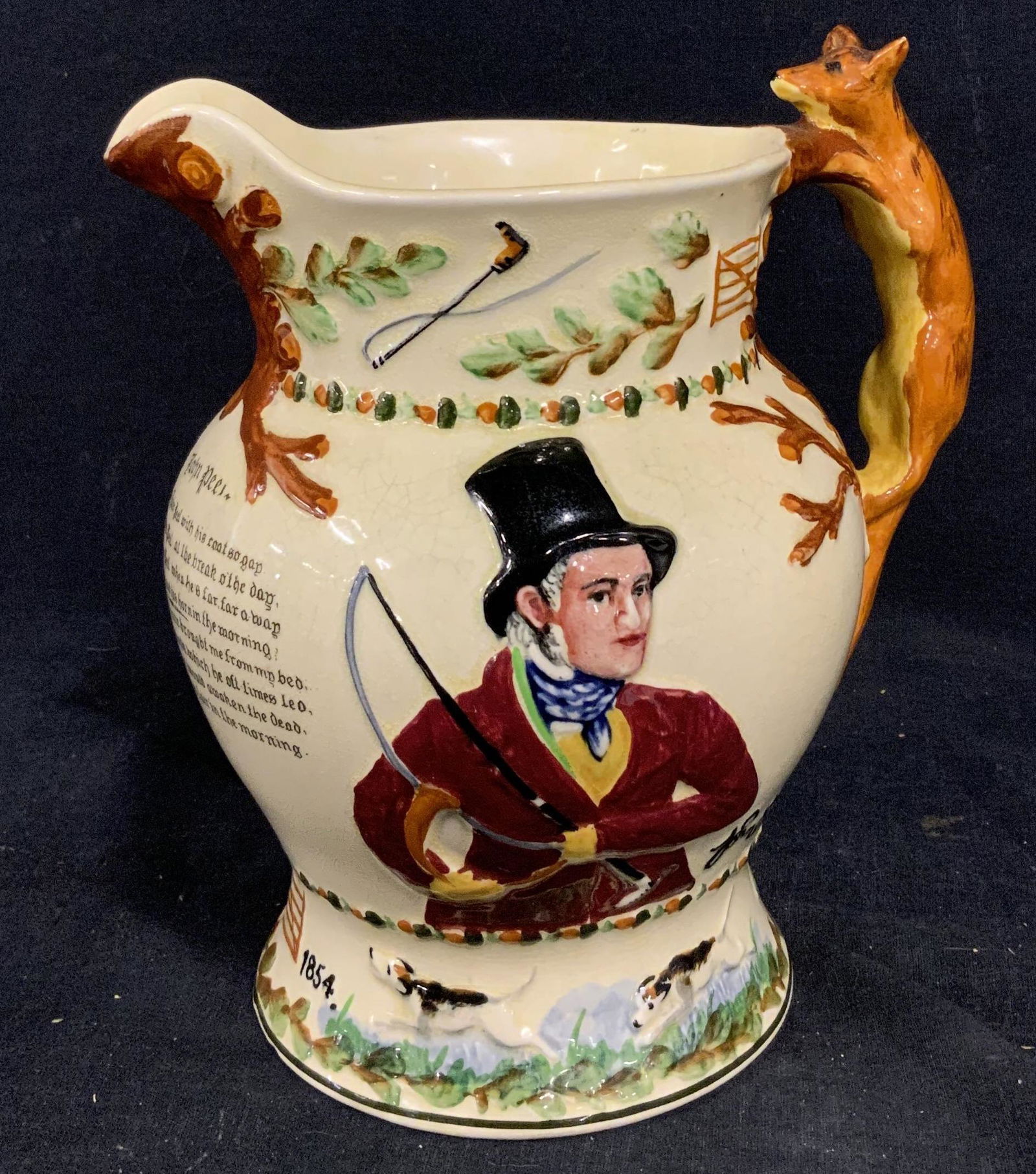 Vintage Crown Devon Musical John Peel Pitcher (1 of 12)