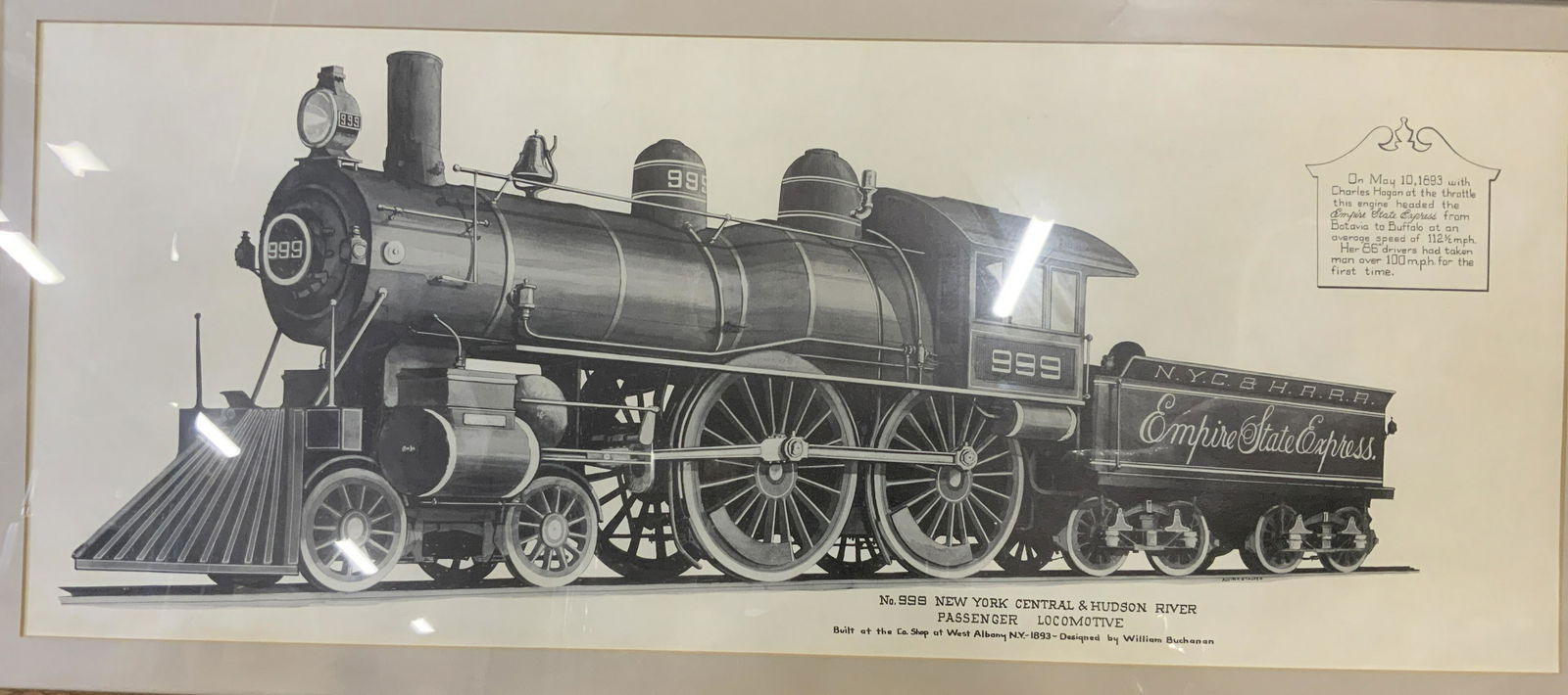 Empire State Express Alvin F. Staufer Lithograph (1 of 11)