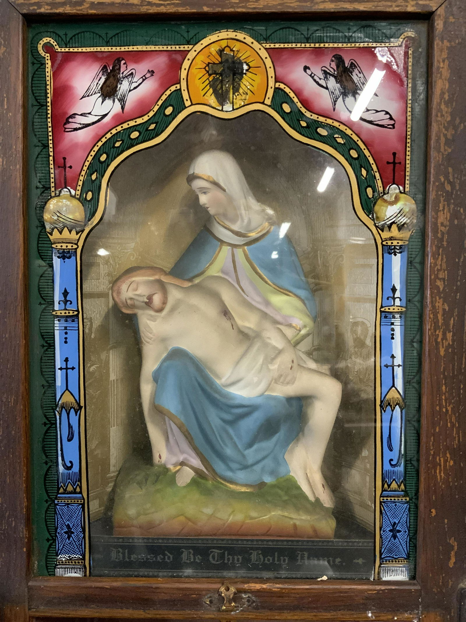 Mary with Jesus Biblical Scene Box (1 of 11)