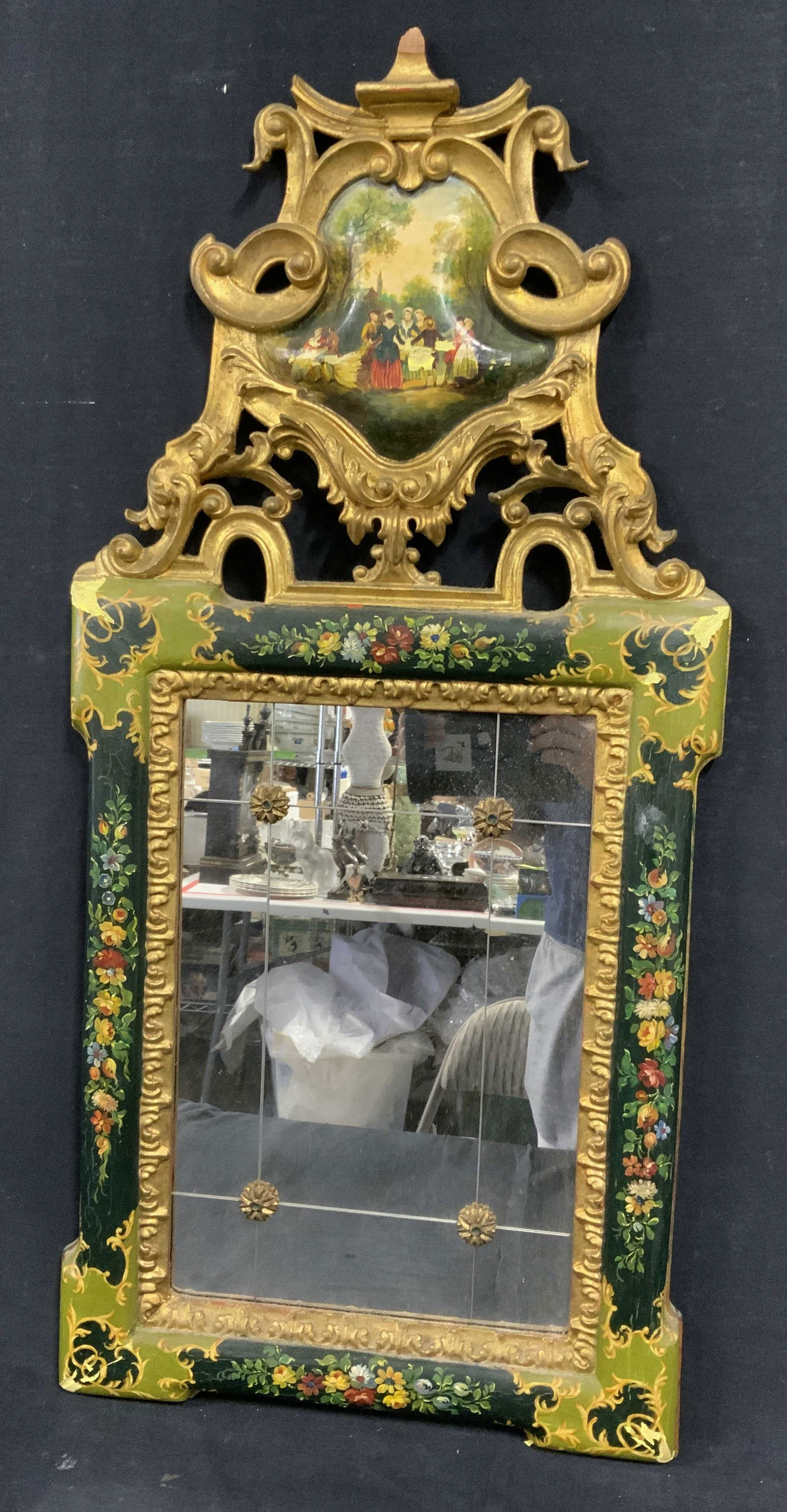 Antique Venetian Pier Mirror (1 of 11)