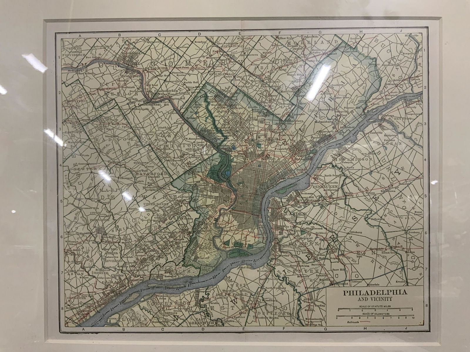 Philadelphia and Vicinity Map (1 of 12)