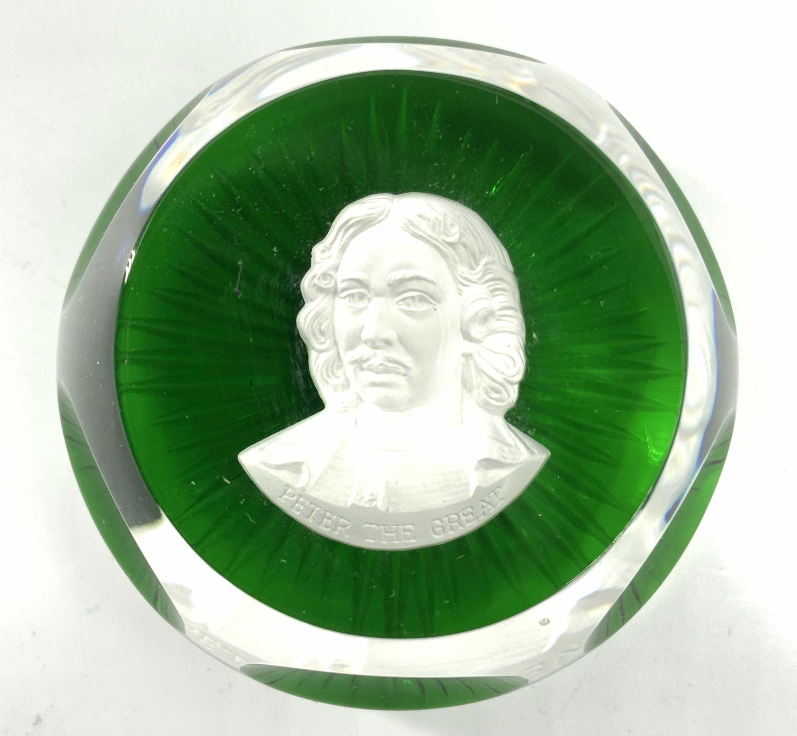 BACCARAT THE FRANKLIN MINT Crystal Paperweight (1 of 8)