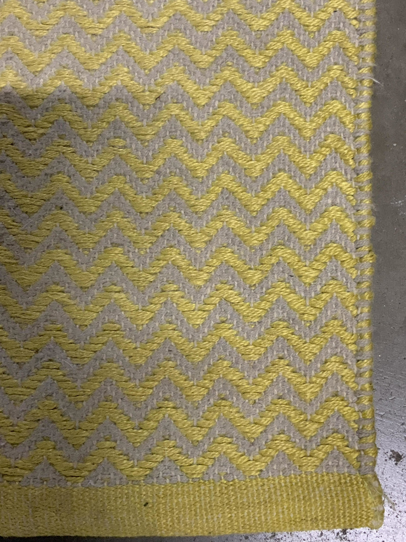 West Elm Skinnymini Chevron Jute Carpet (1 of 5)