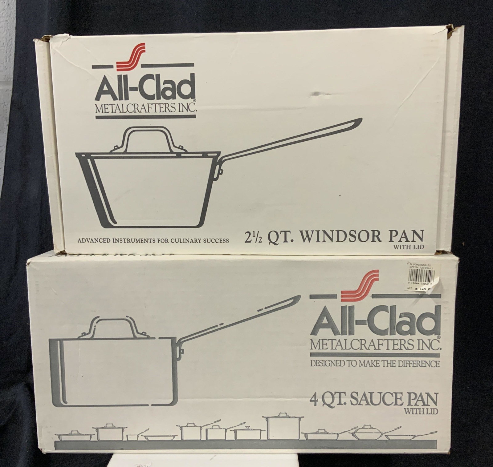 2 All Clad NIB Aluminum Professional Pans (1 of 7)