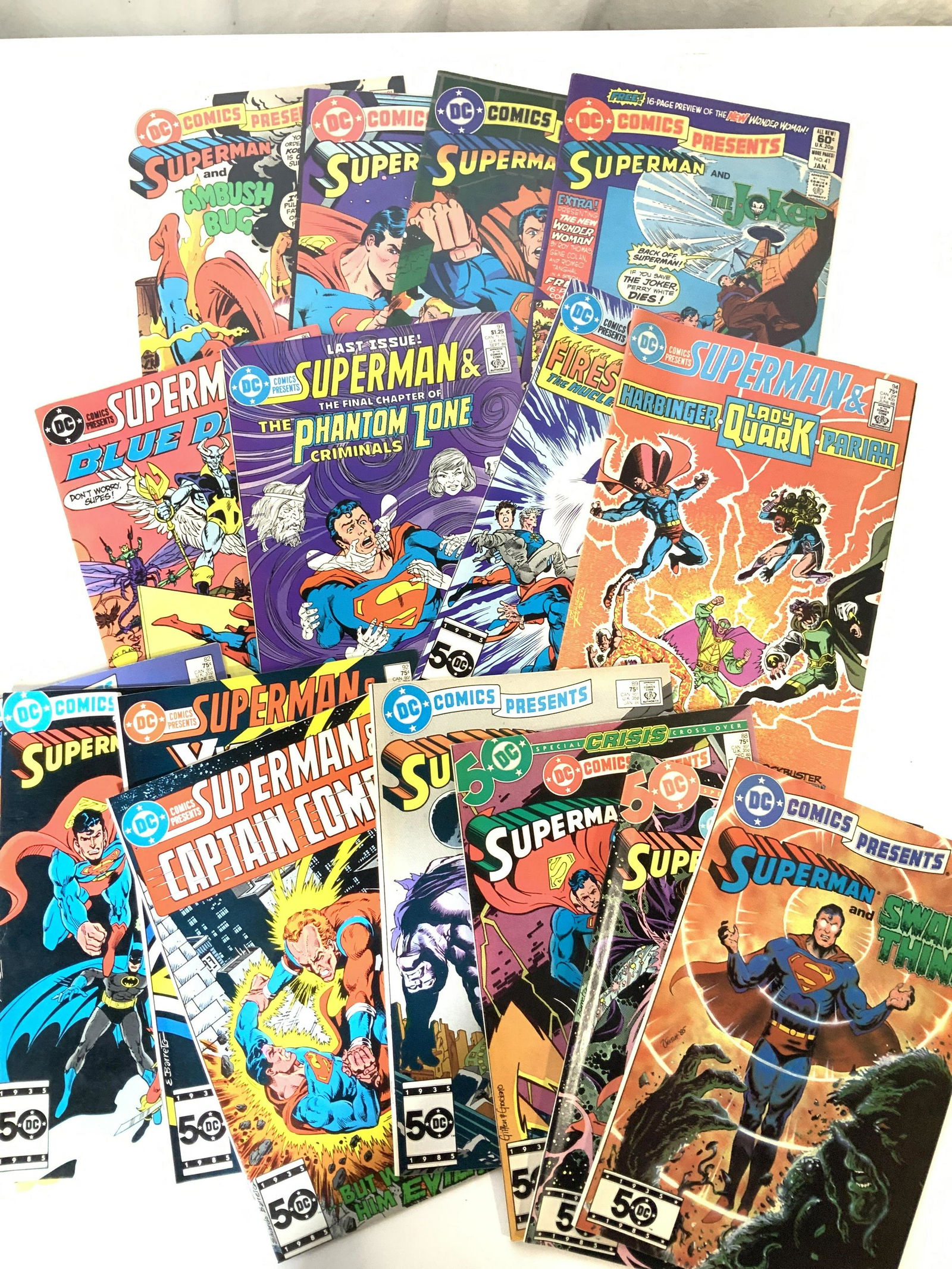 Collectible Vintage DC SUPERMAN Comic Books 16 (1 of 7)