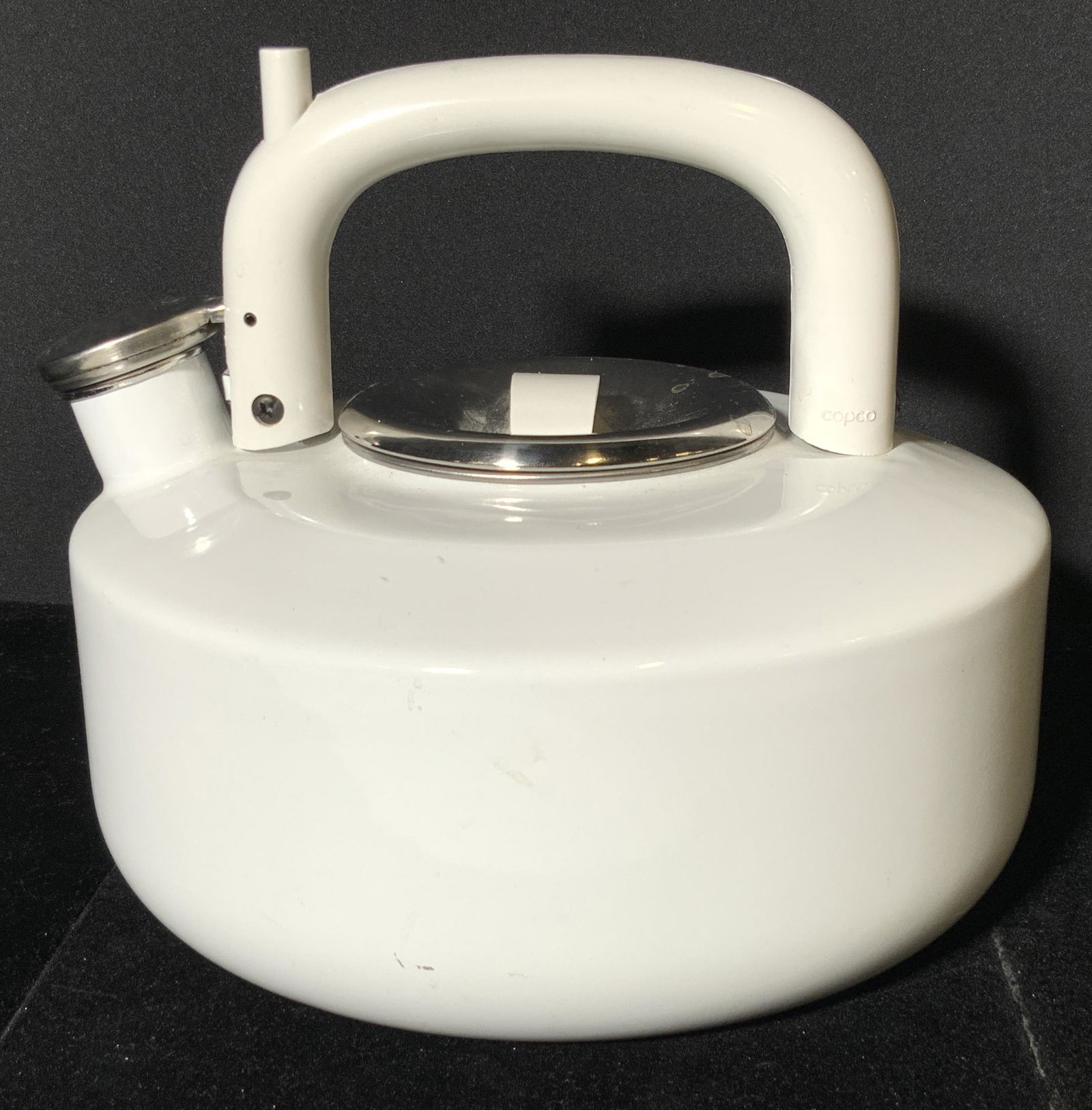 SAM LEBOWITZ Signed Vintage MCM Style Tea Kettle (1 of 9)