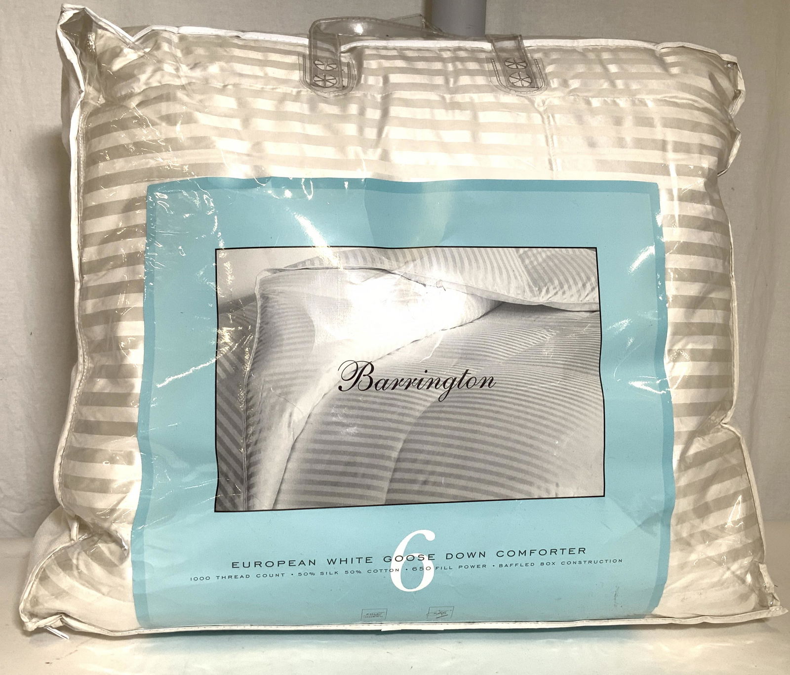 BARRINGTON LUX Goose Down Comforter, Org Package (1 of 7)