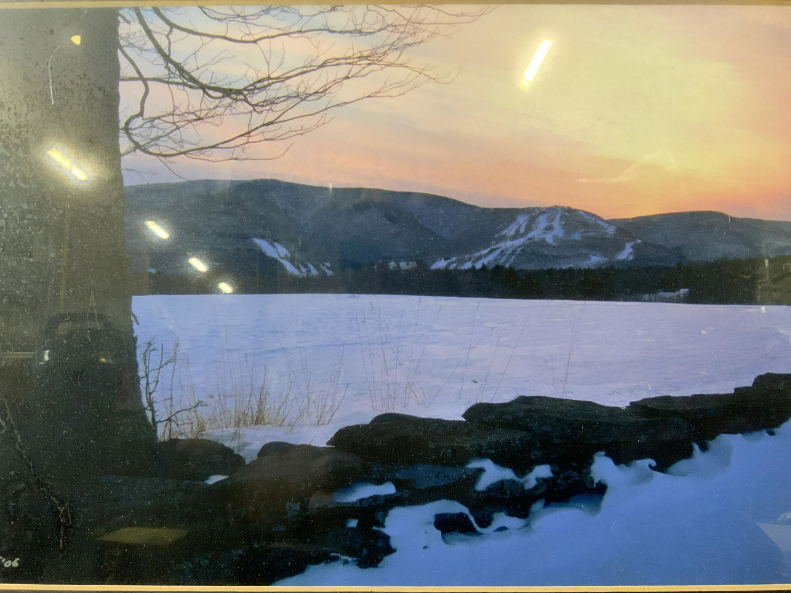 Signed Sunset Photograph (1 of 5)