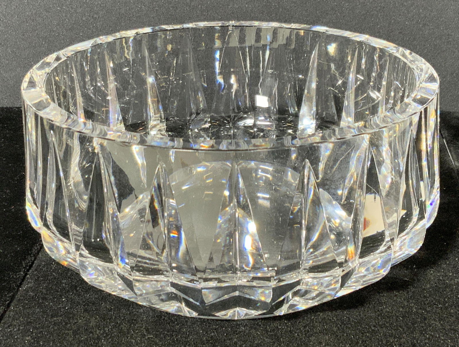Vintage ORREFORS Signed Cut Crystal Bowl (1 of 7)