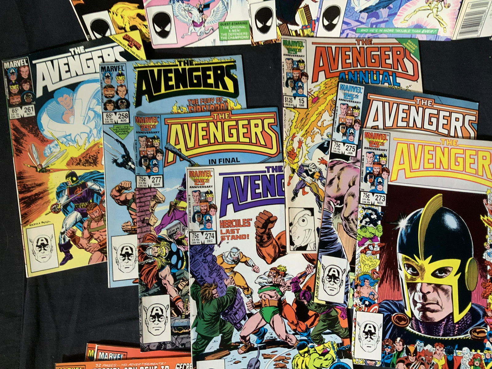 Vtg Assorted Marvel Comic Books, Iceman, Avengers (1 of 11)
