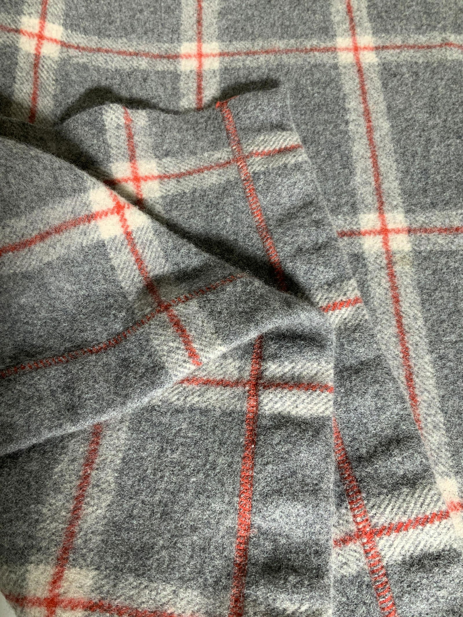 Collectible TWA Lambswool Plaid Blanket (1 of 8)