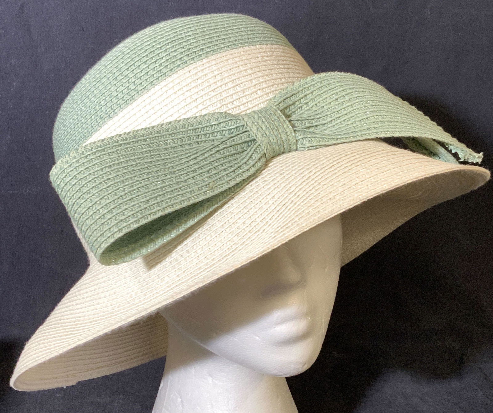 Amanda SMITH Wide Brim Bucket Hat w Box (1 of 7)