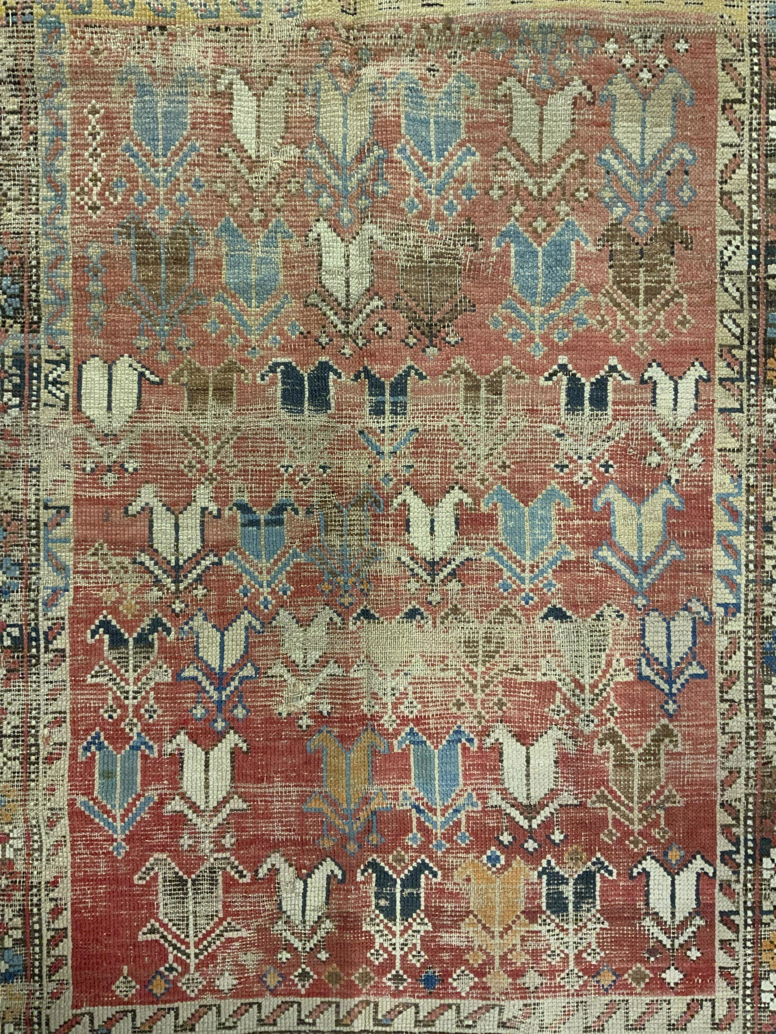 Antique Handmade Wool Area Rug (1 of 8)