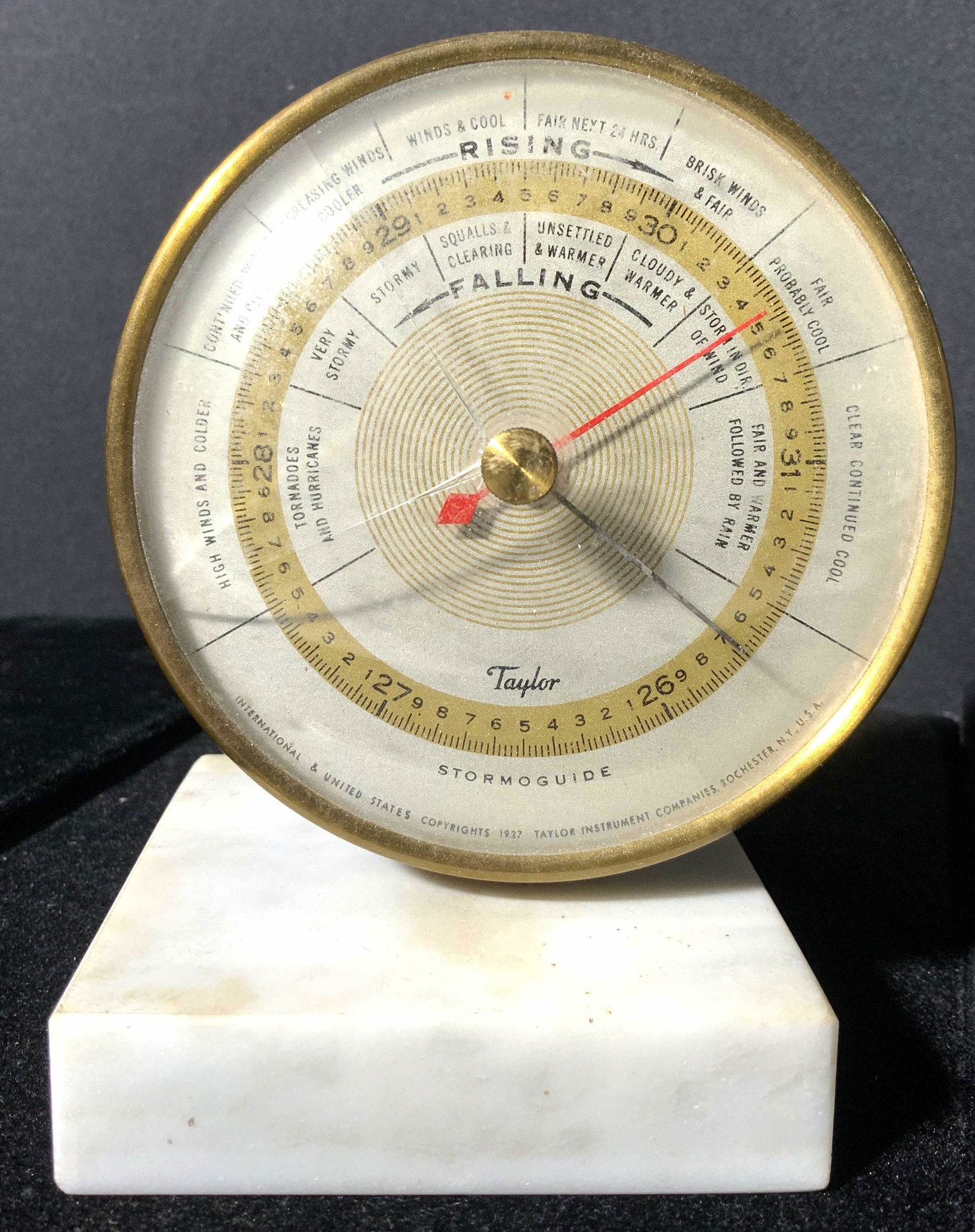 TAYLOR STORMOGUIDE W Marble Base (1 of 8)