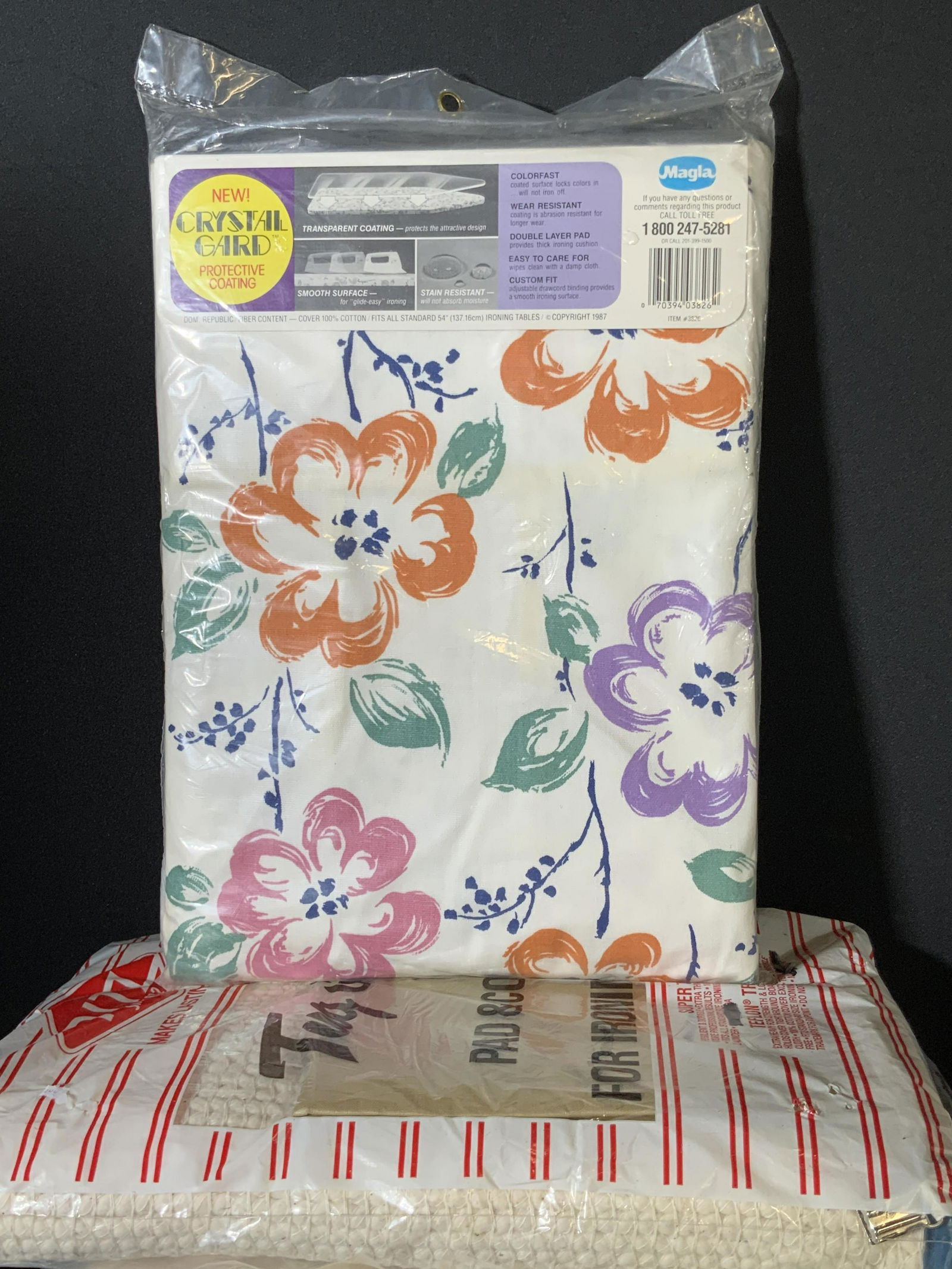 Lot 6 Vintage Ironing Board Covers, New in Package (1 of 7)