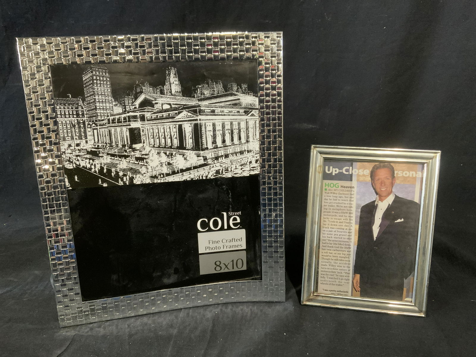 Lot 4 Metallic Picture Frames (1 of 8)