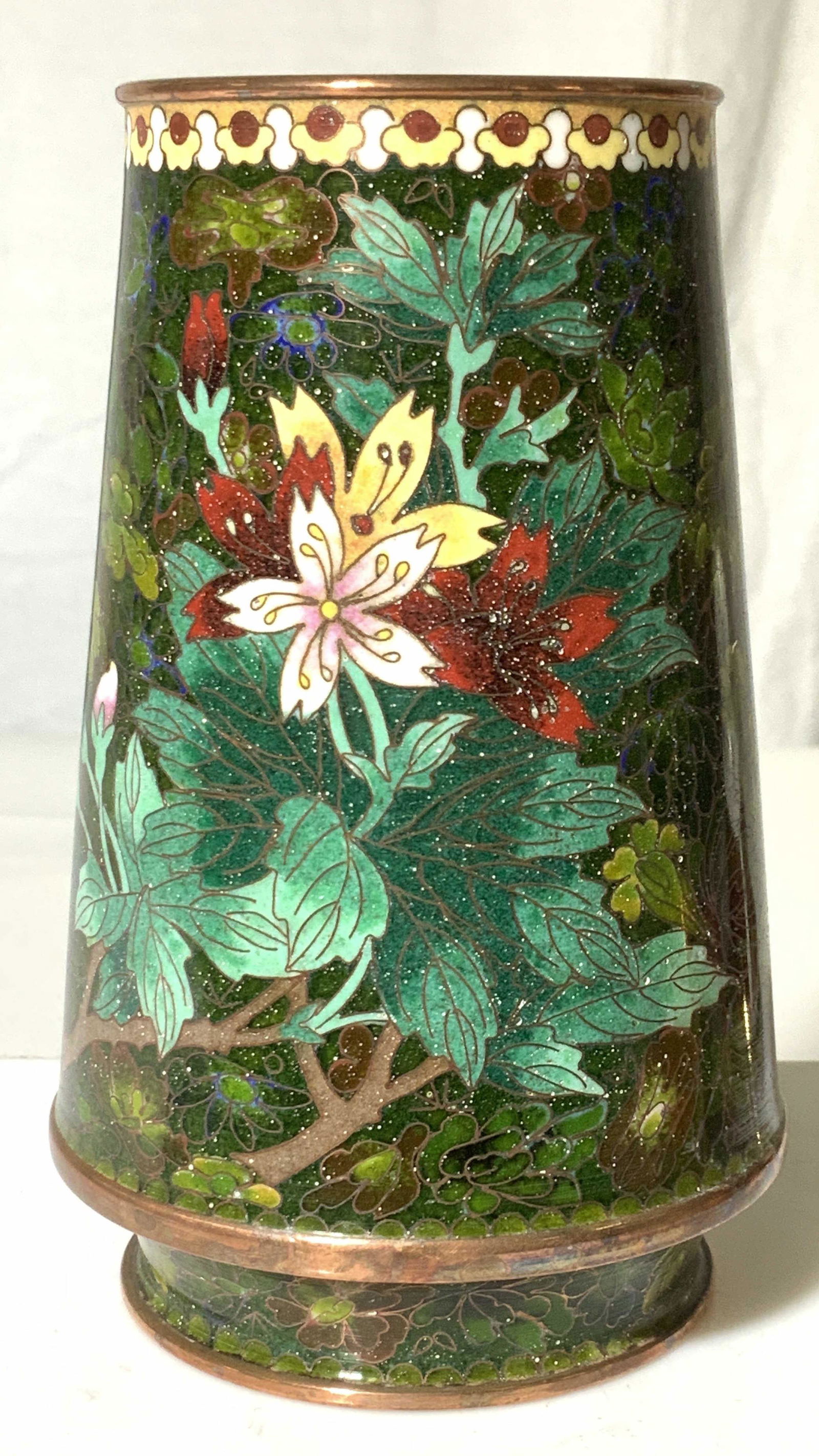 Collectible Vintage Cloisonné Vessel (1 of 6)
