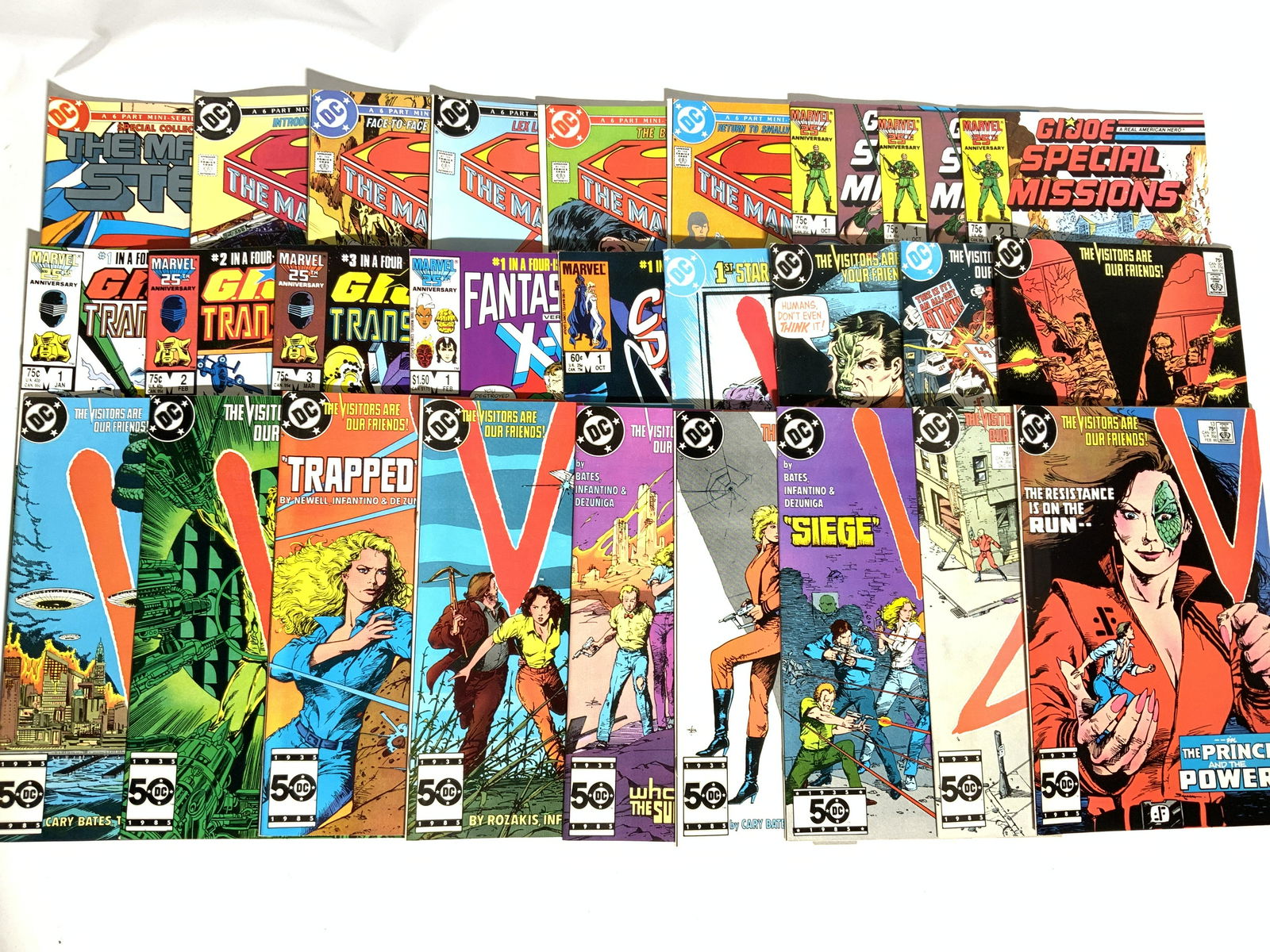 Group Lot Vintage MARVEL & DC COMICS (1 of 9)