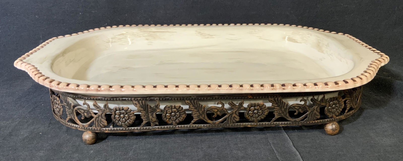 SALINAS Ceramic Baking Dish & Rack (1 of 6)