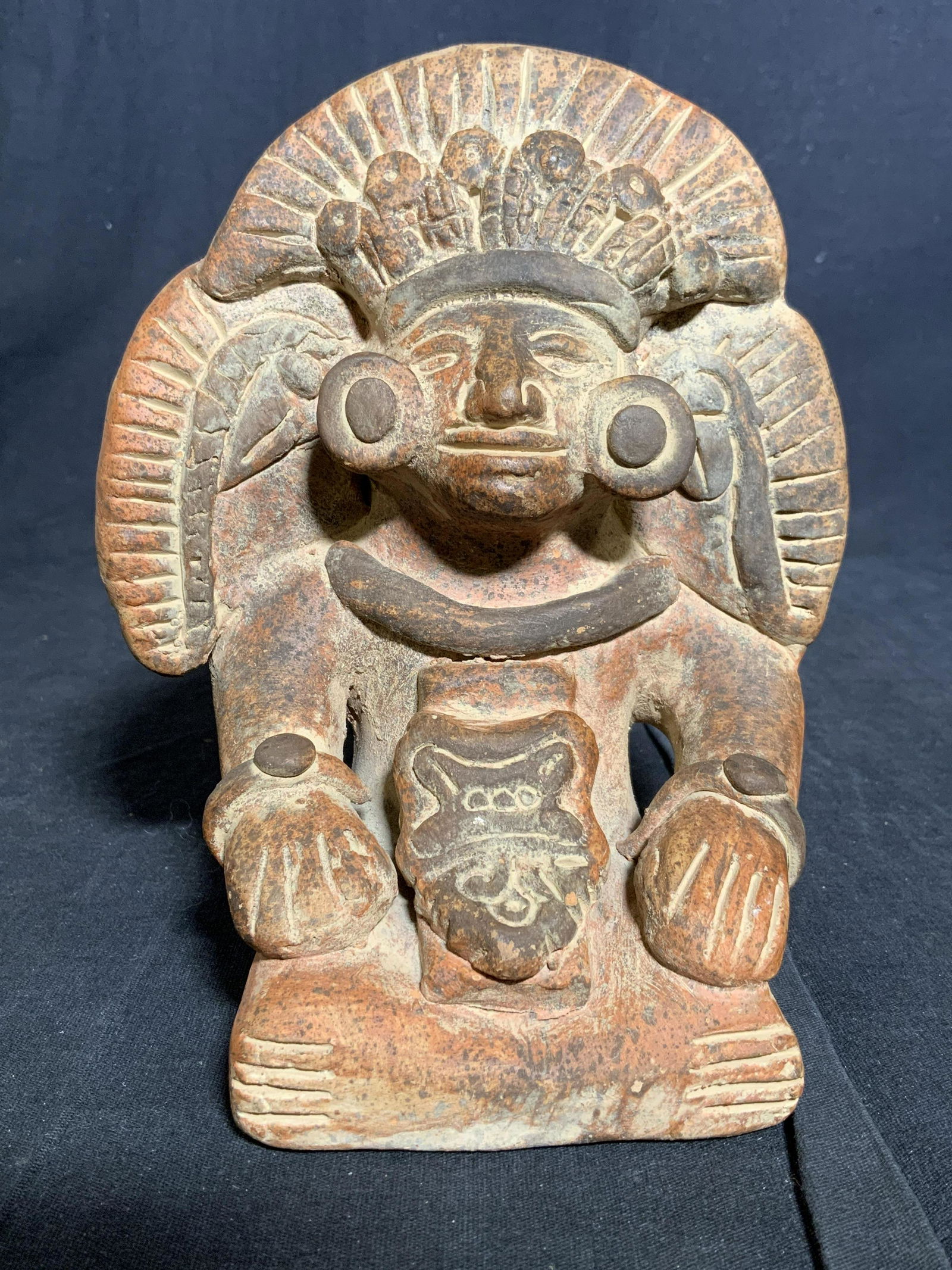 South American Style Earthenware Figural (1 of 5)