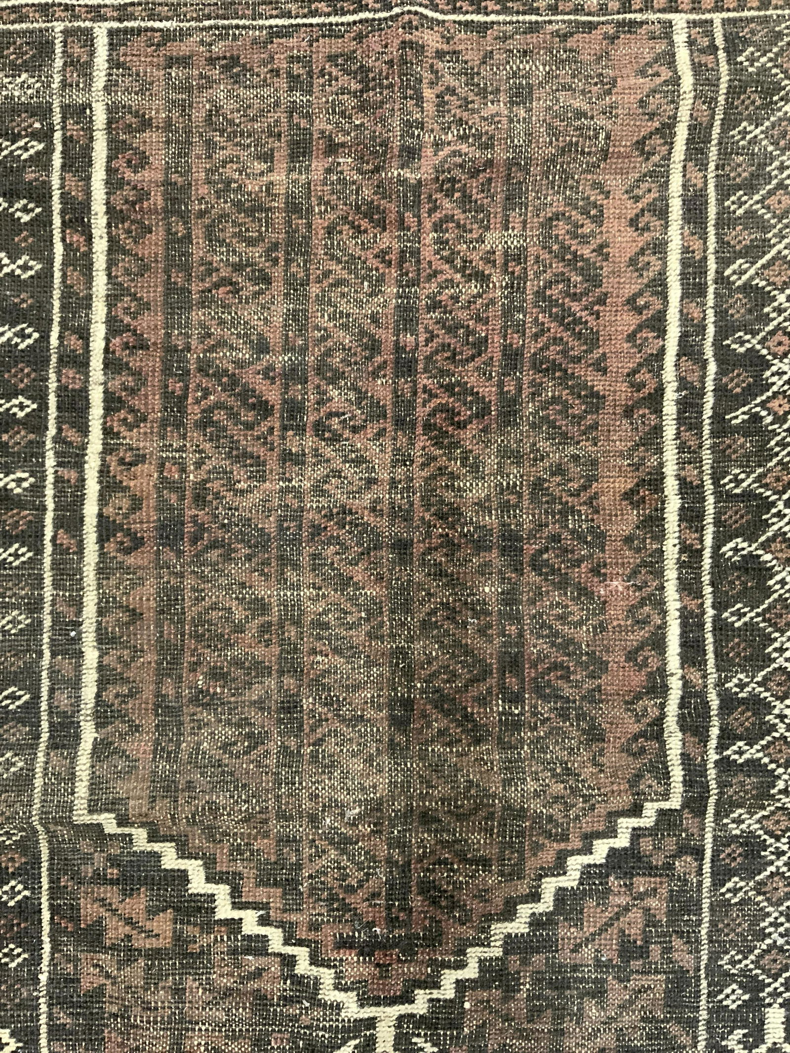 Vintage Caucasian Handmade Wool Area Rug (1 of 8)
