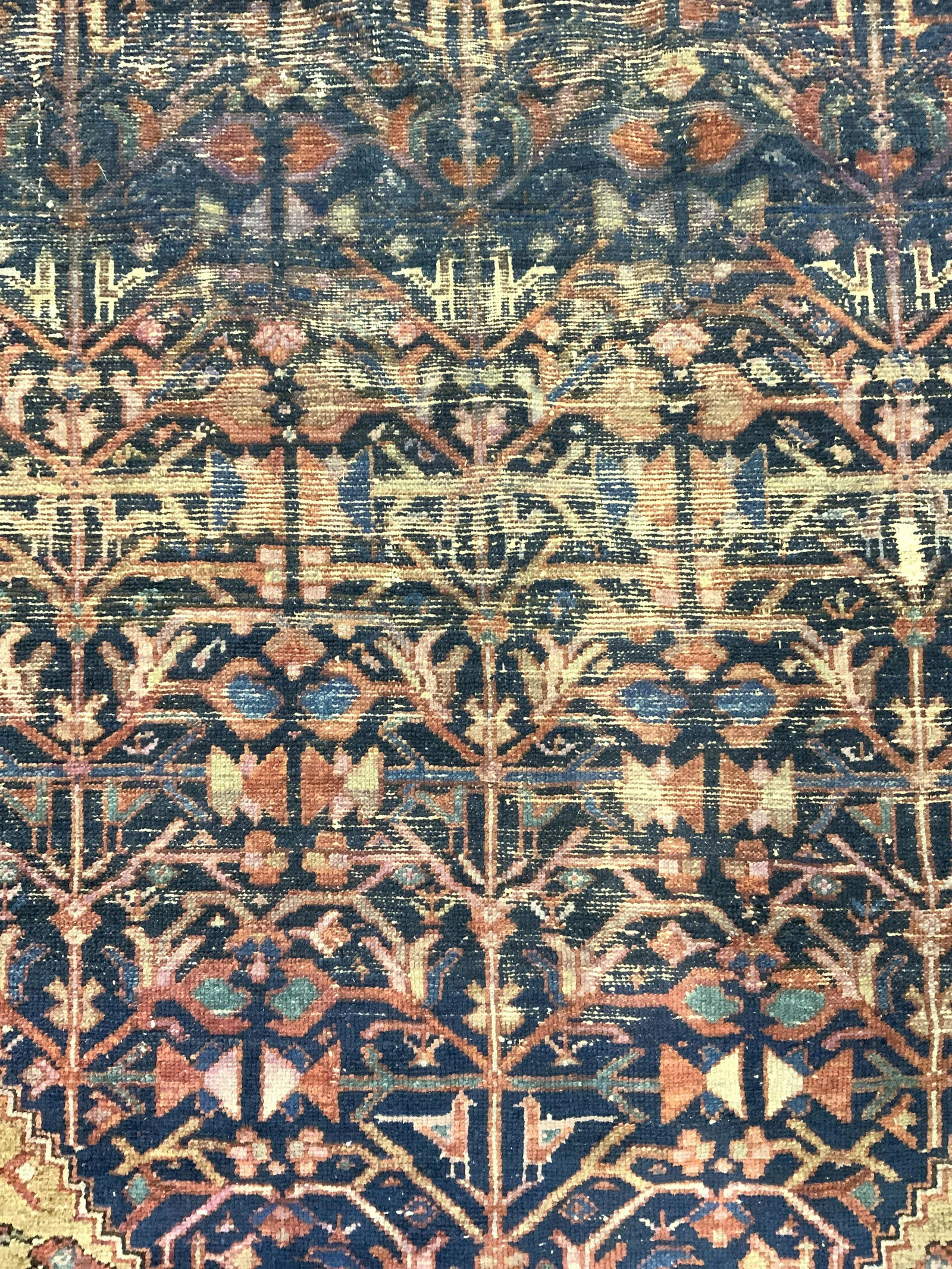 Antique Handmade Persian Wool Rug (1 of 8)