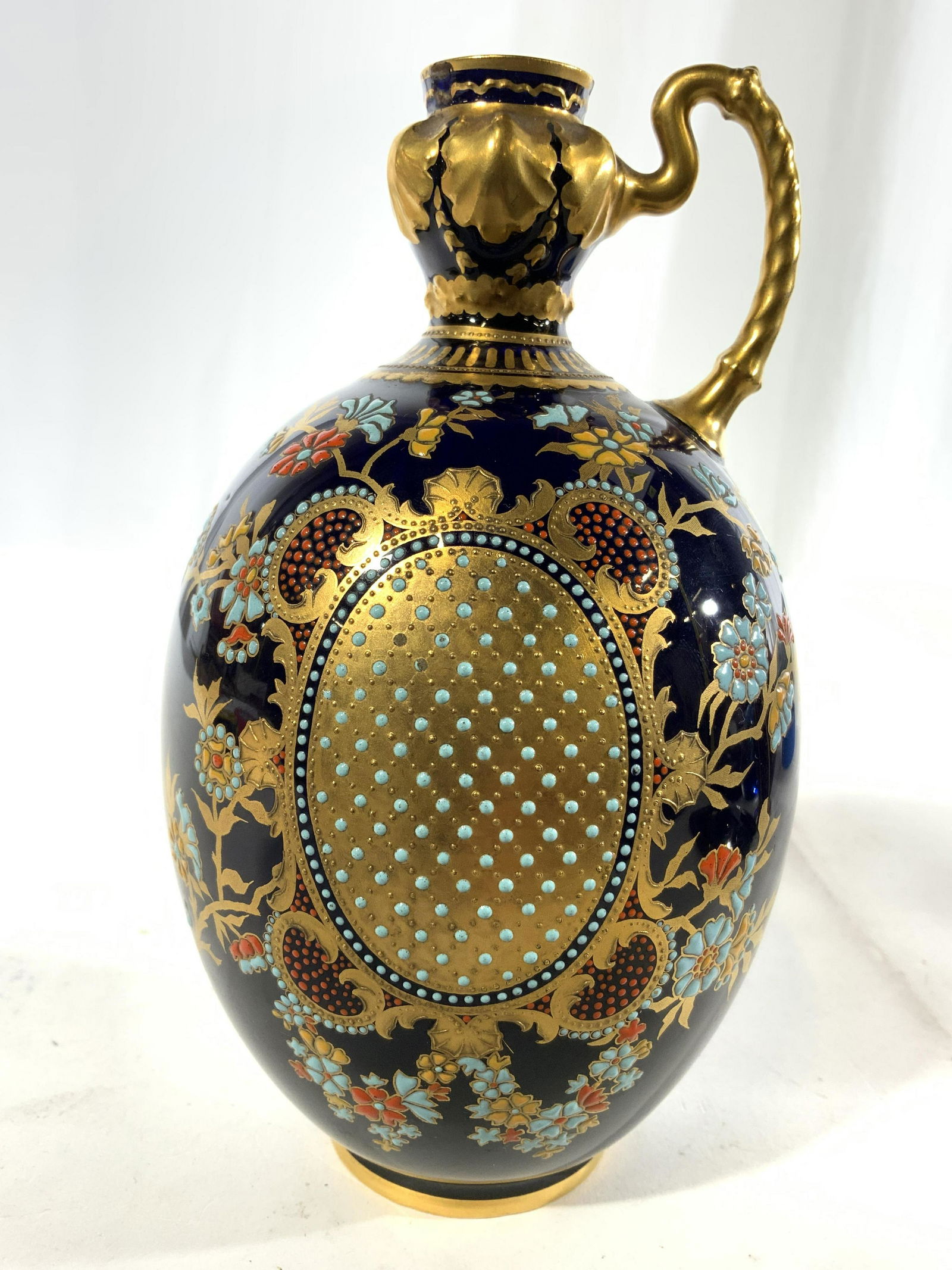 ROYAL CROWN DERBY Porcelain Pitcher (1 of 8)