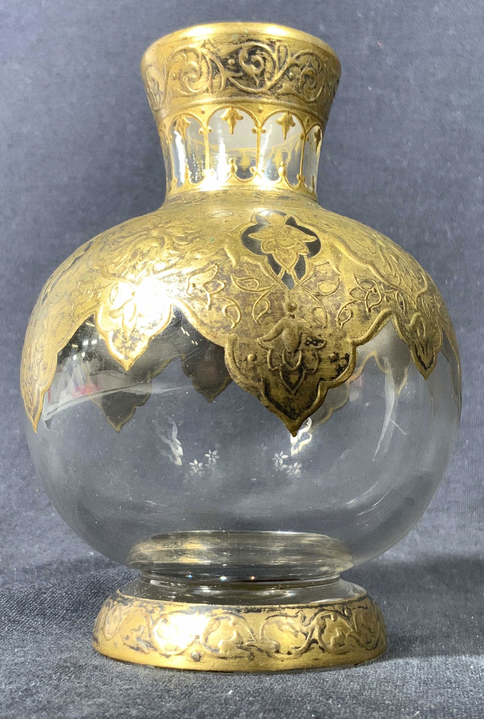 Handmade & Hand Painted Art Glass Bud Vase (1 of 8)