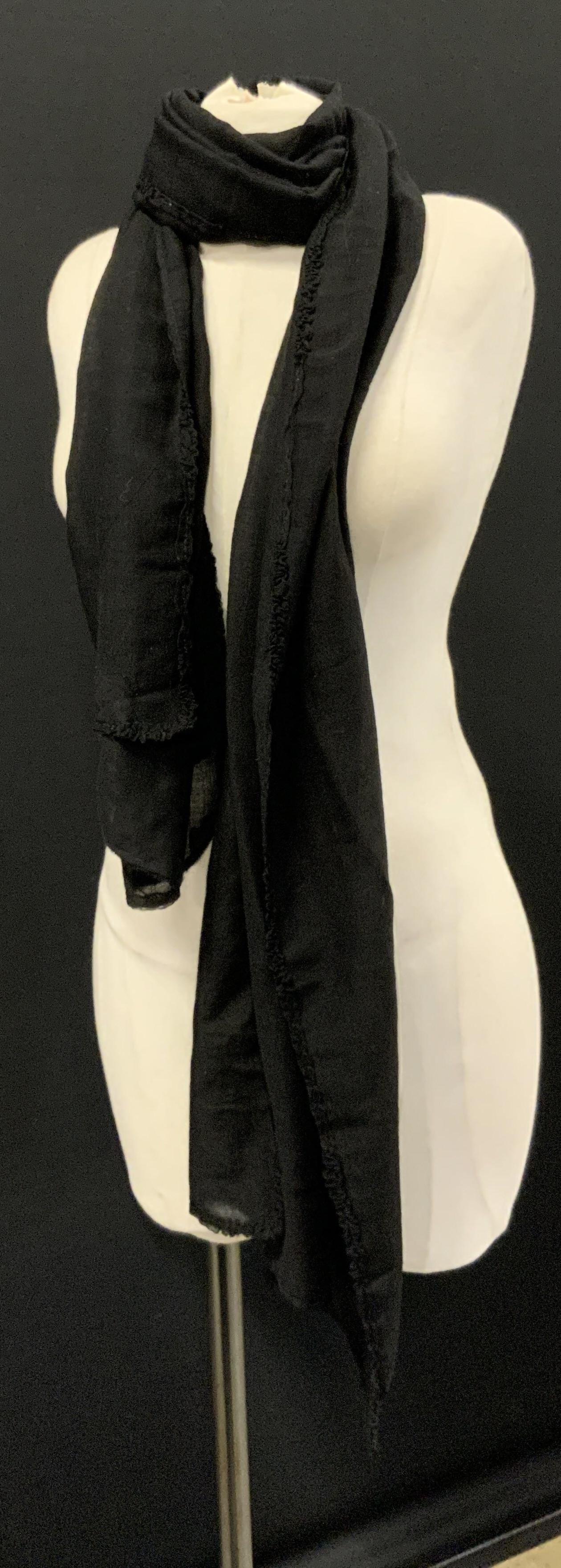 BAJRA Handmade Cashmere and Silk Scarf: Vintage CHRISTIAN FISCHBACHER Silk Scarf, measures 22 x 80 inches, ruffled edges. Wearables, scarf, Nepalese scarf, cashmere, silk, cashmere scarf, silk scarf, luxury scarf, handmade luxury scarf, han