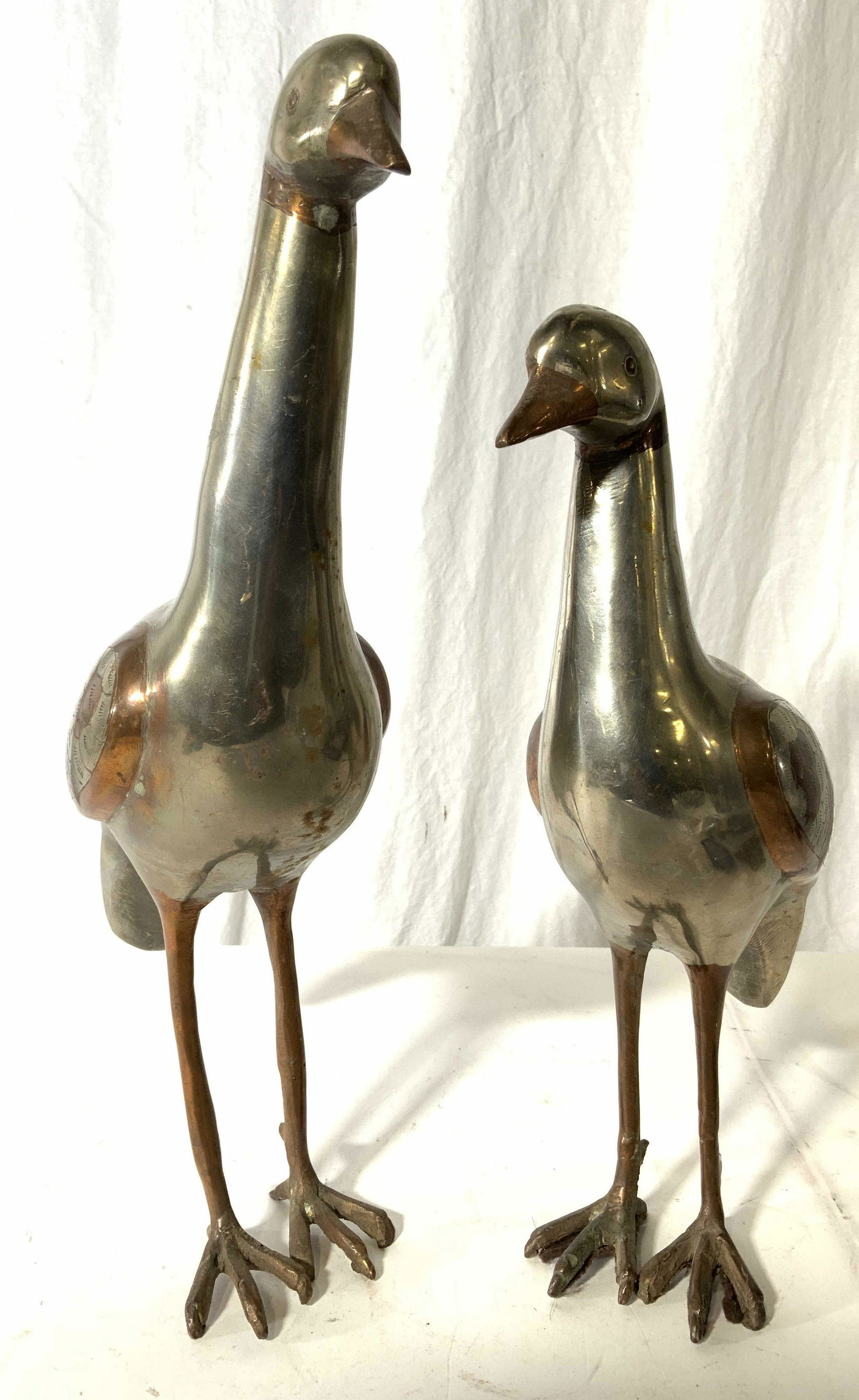 Lot 2 Pewter Bird Figures (1 of 9)