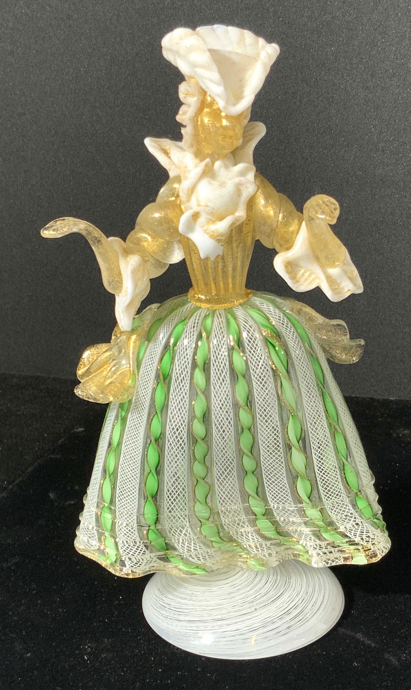 Handmade Murano Style Art Glass Female Figural (1 of 9)