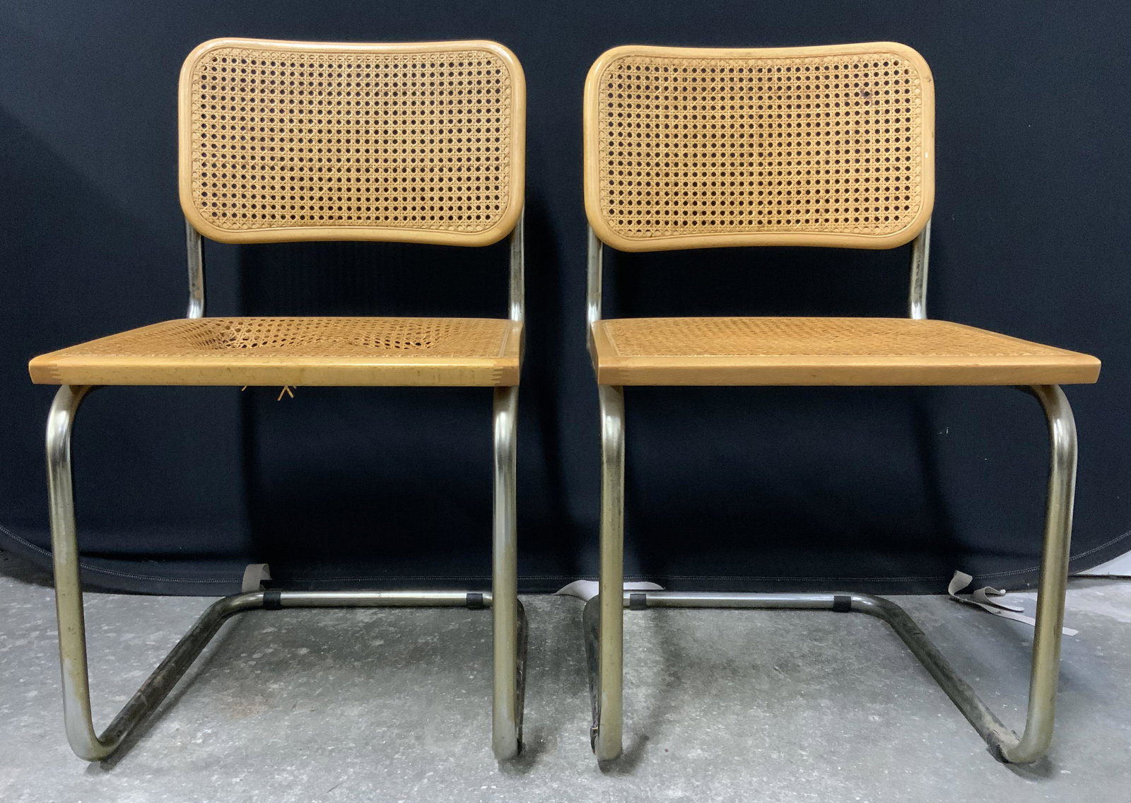 Pair Vintage Bruer Side Chairs (1 of 11)