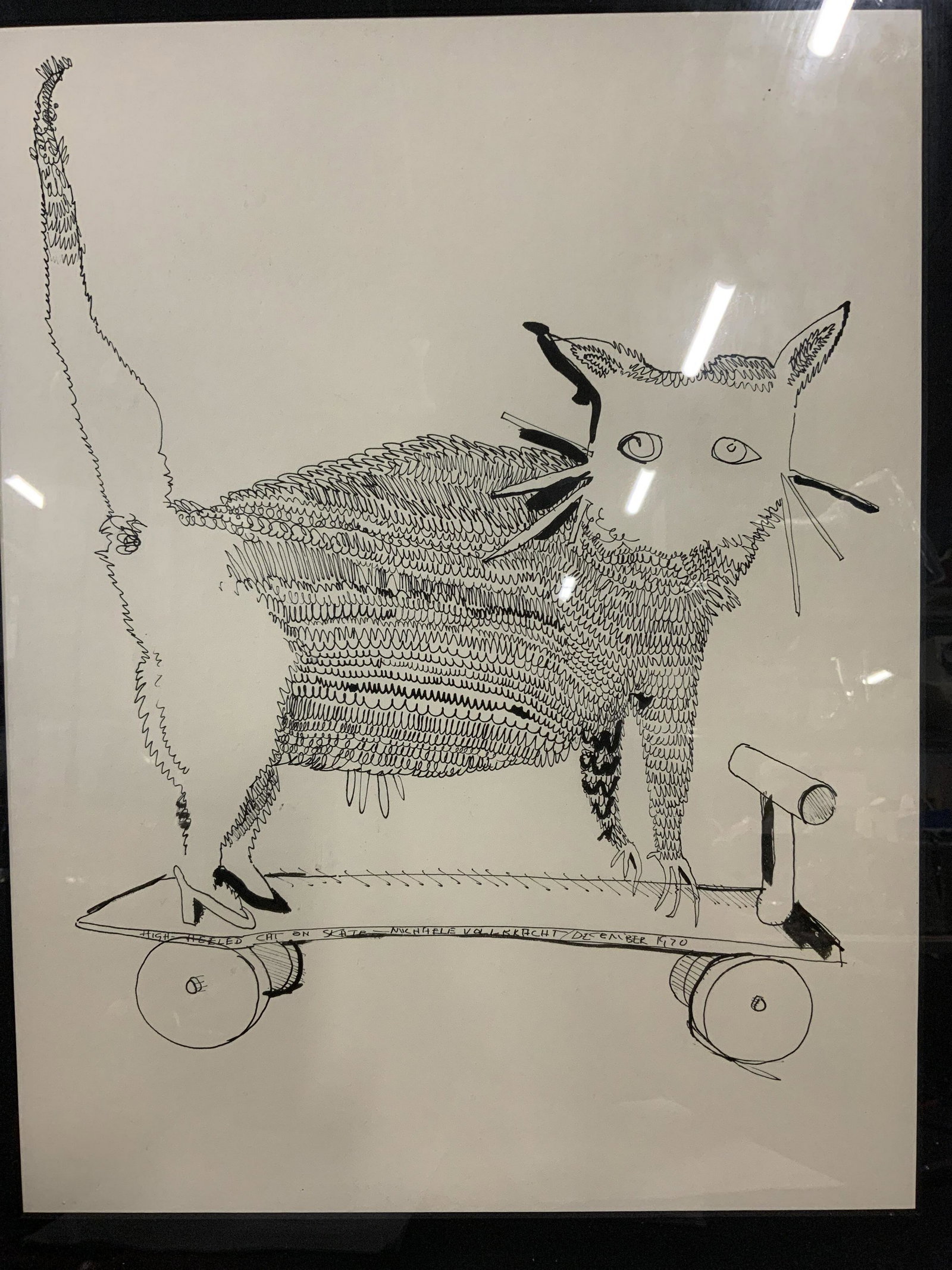 MICHHELLE VOLLKKACHT Signed Lithograph 1979 (1 of 10)