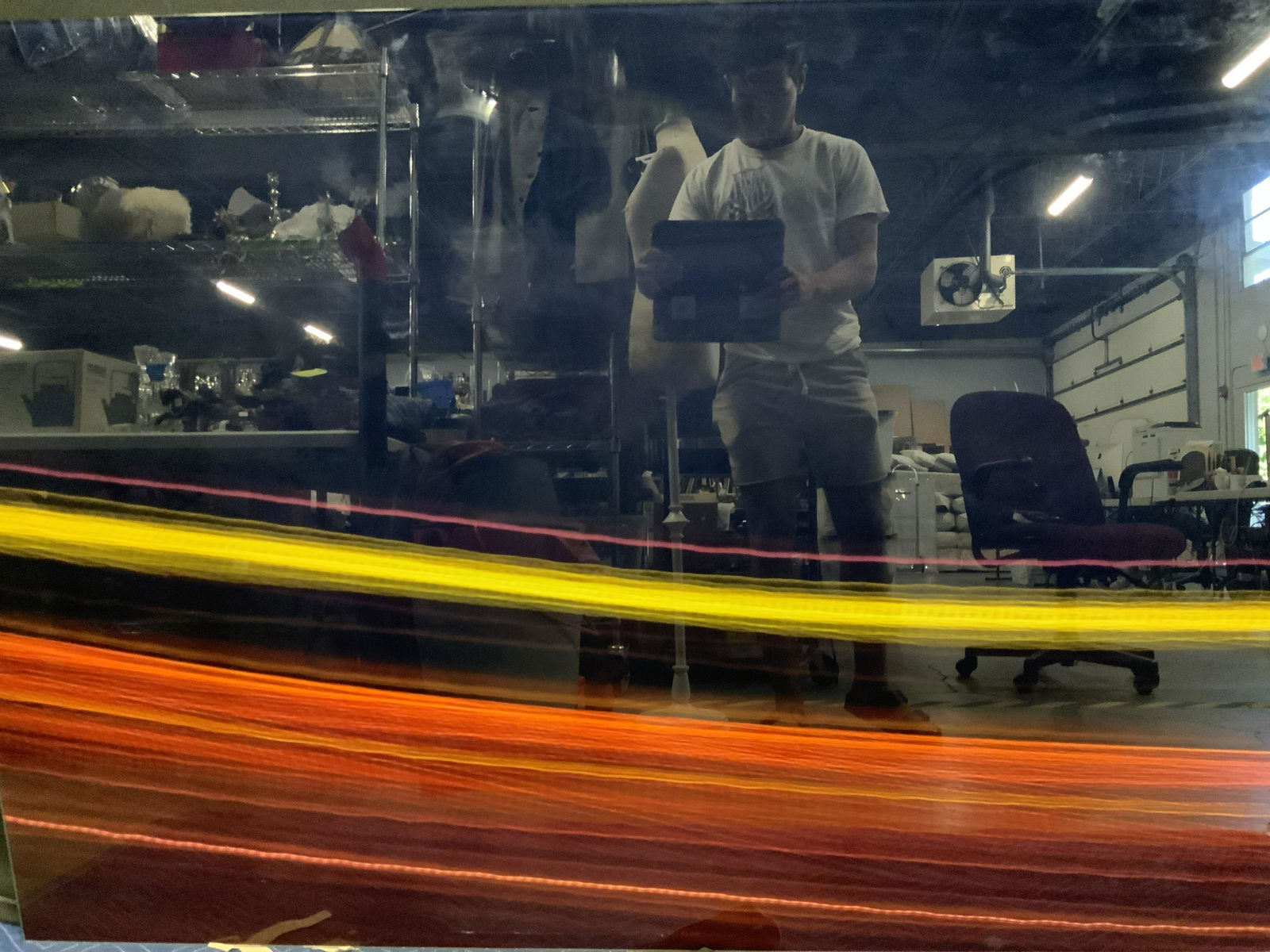 DANIEL SANDBERG Signed Grand Photograph on Glass (1 of 11)