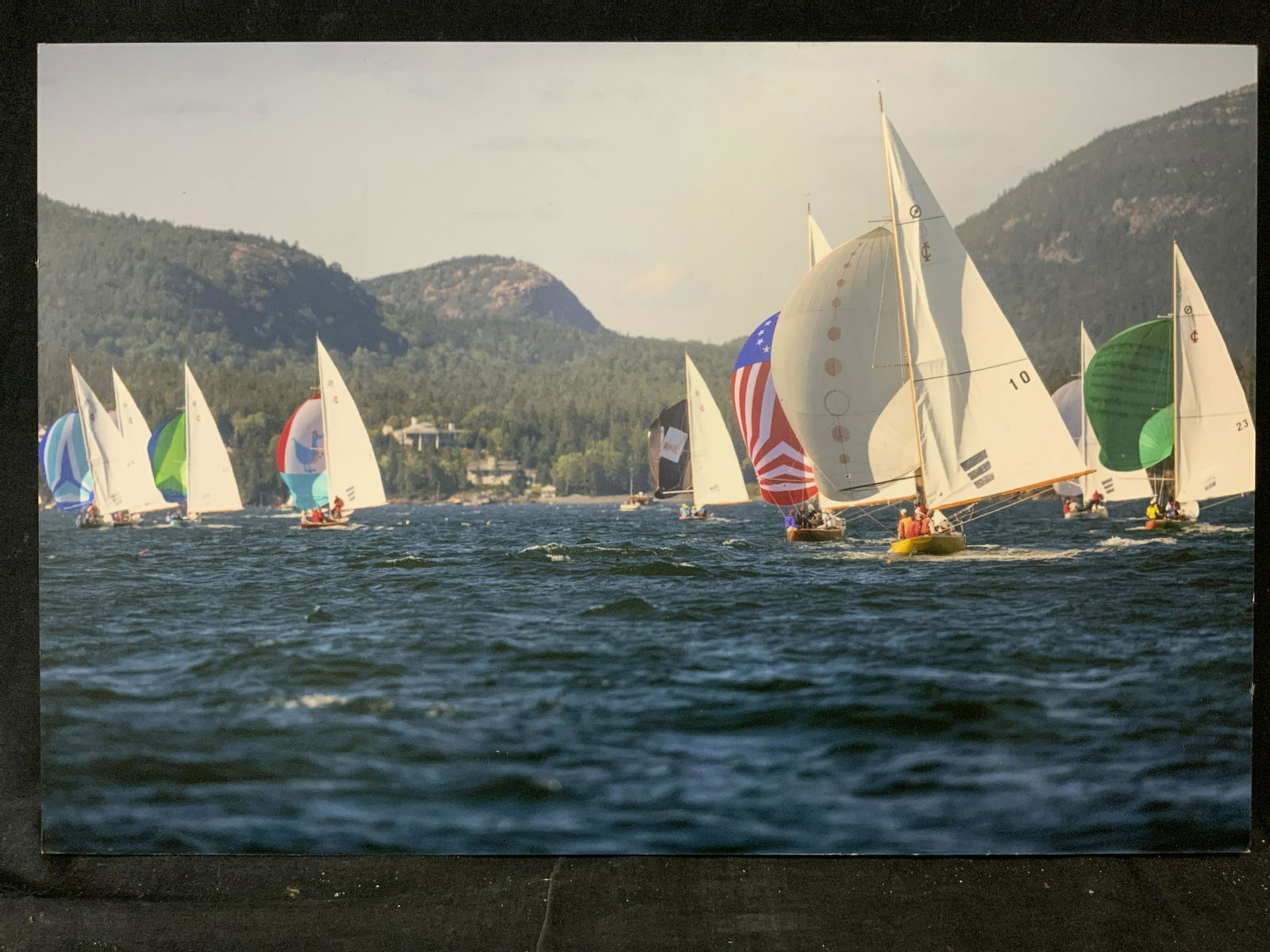 Sailing Race Photograph on Plywood (1 of 10)